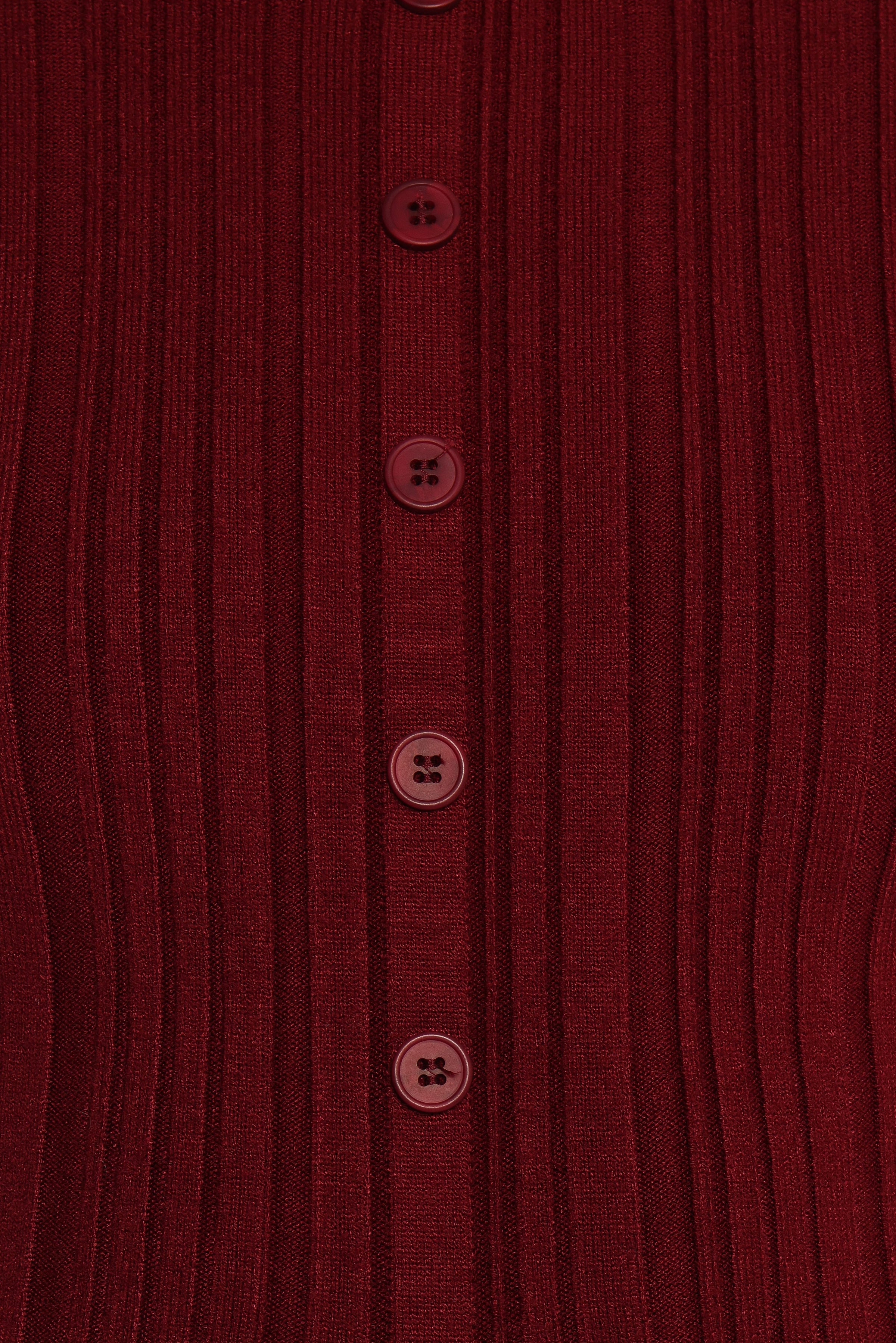 TOPS Hatte Cardigan Top - Dark Cherry