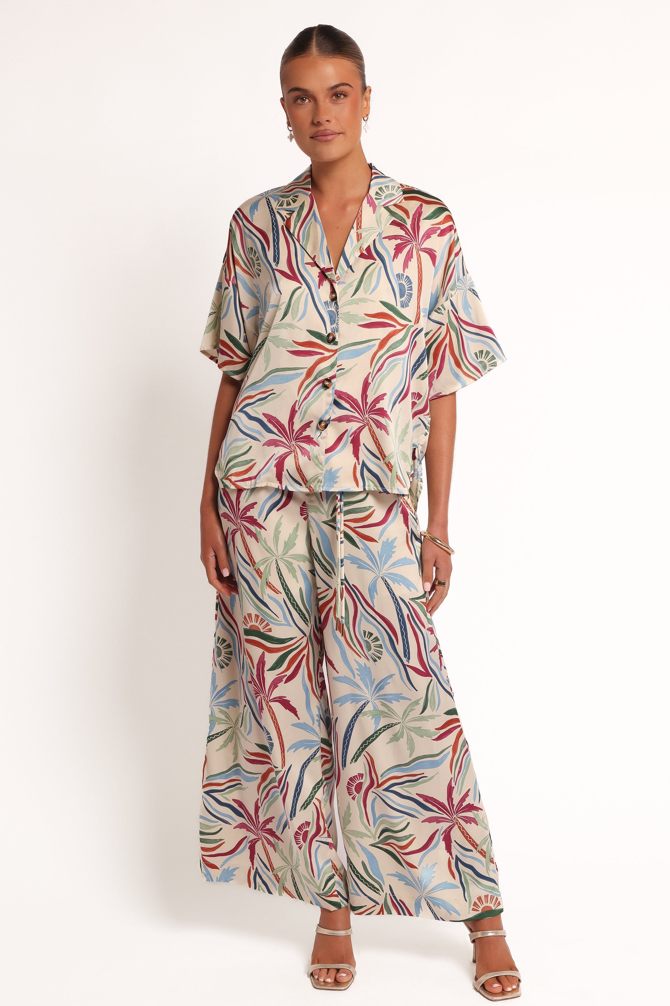 TOPS Illoura Short Sleeve Shirt - Tahitian Tide