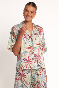 TOPS Illoura Short Sleeve Shirt - Tahitian Tide