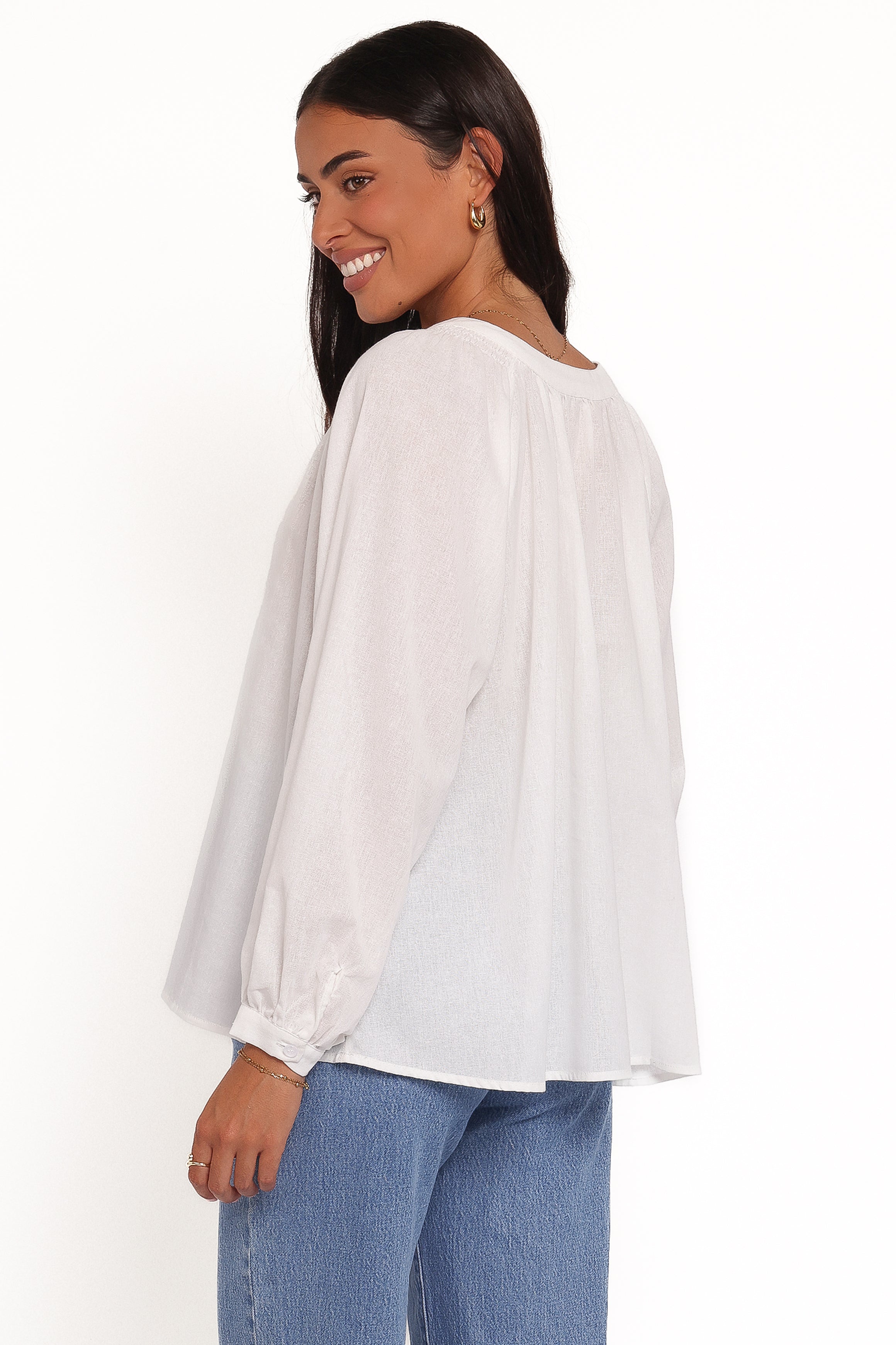 TOPS Irisa Shirt - White