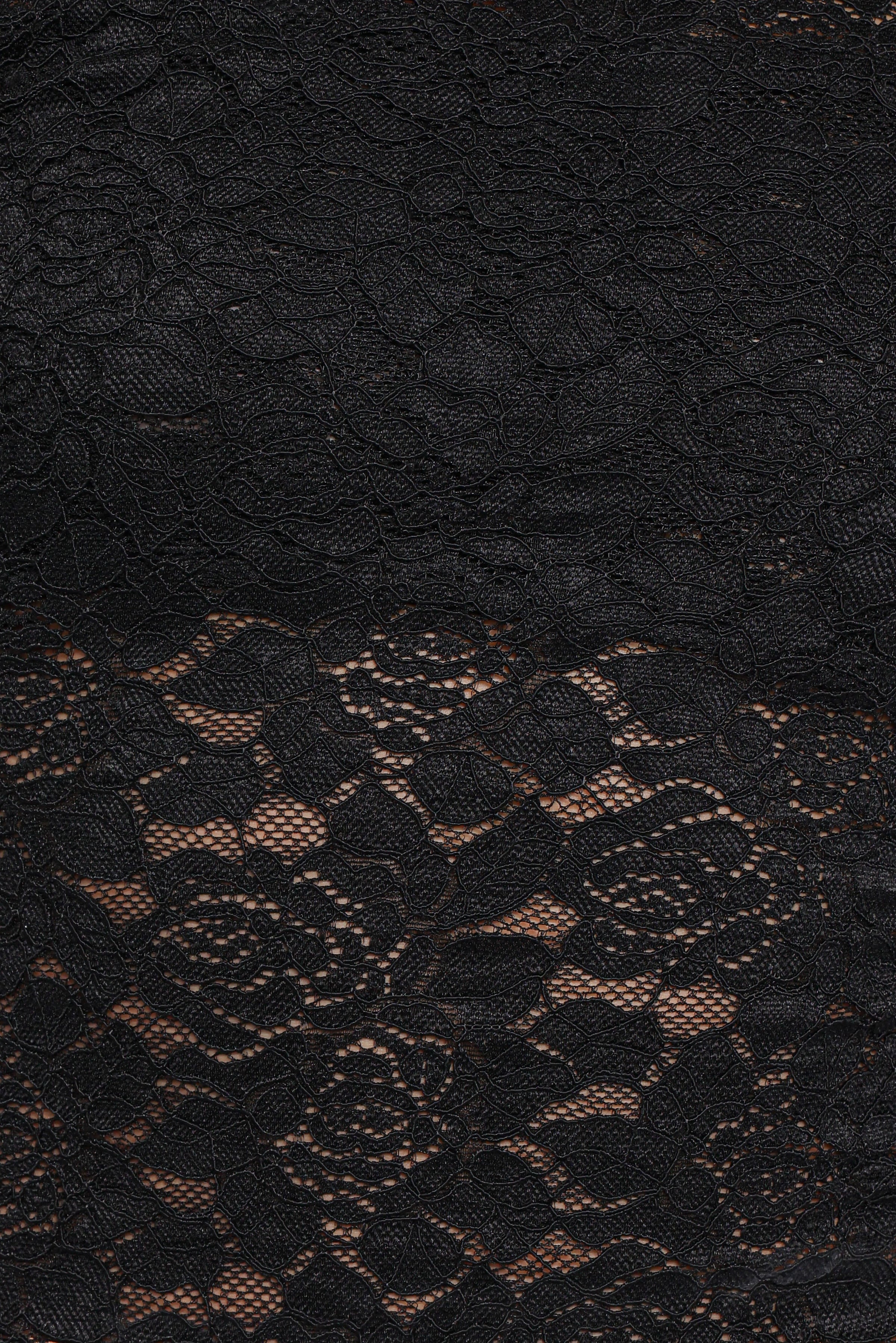 TOPS Iveta Lace Top - Black