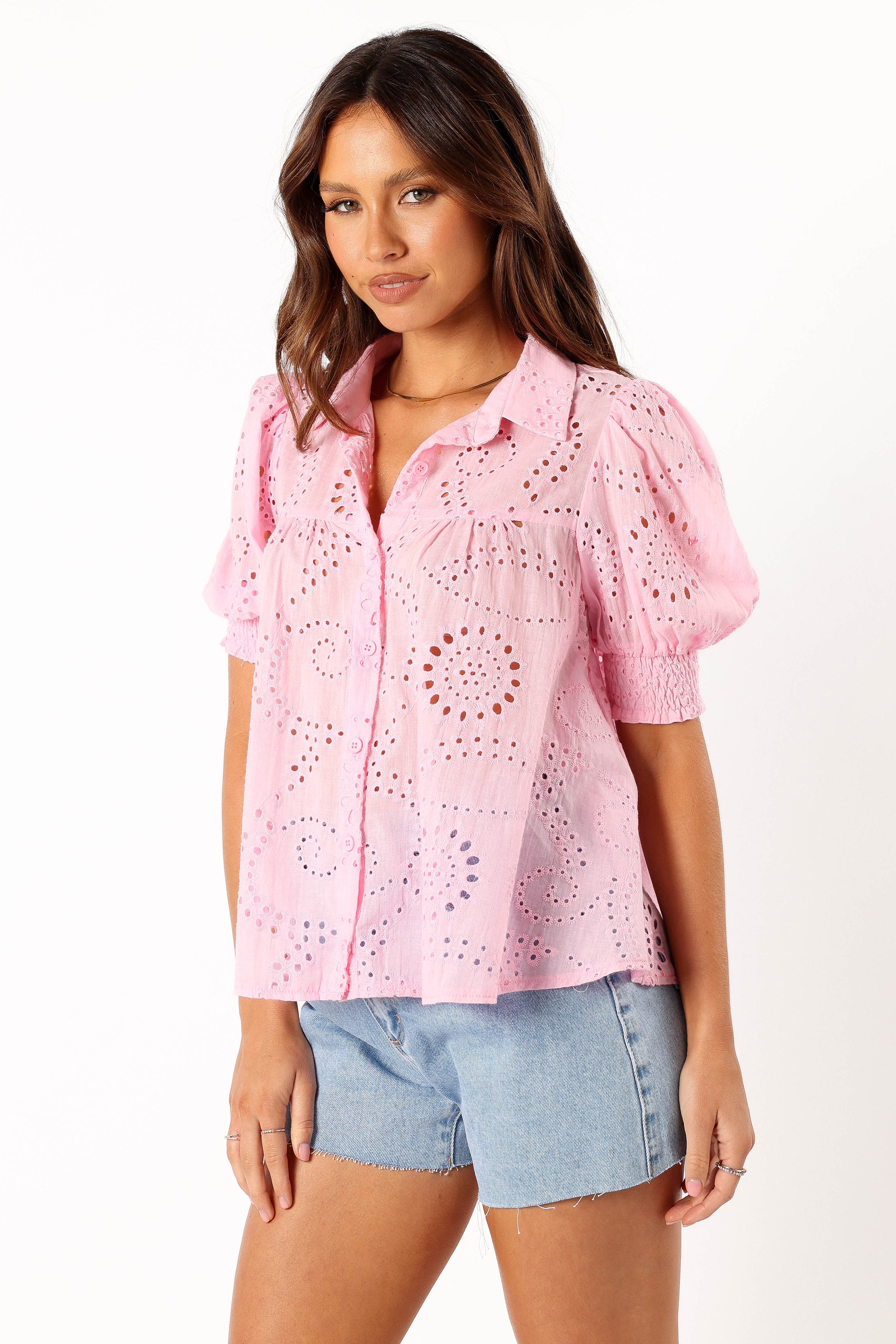 TOPS @Janelle Top - Pink