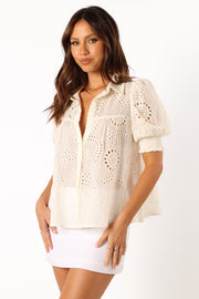 TOPS @Janelle Top - White