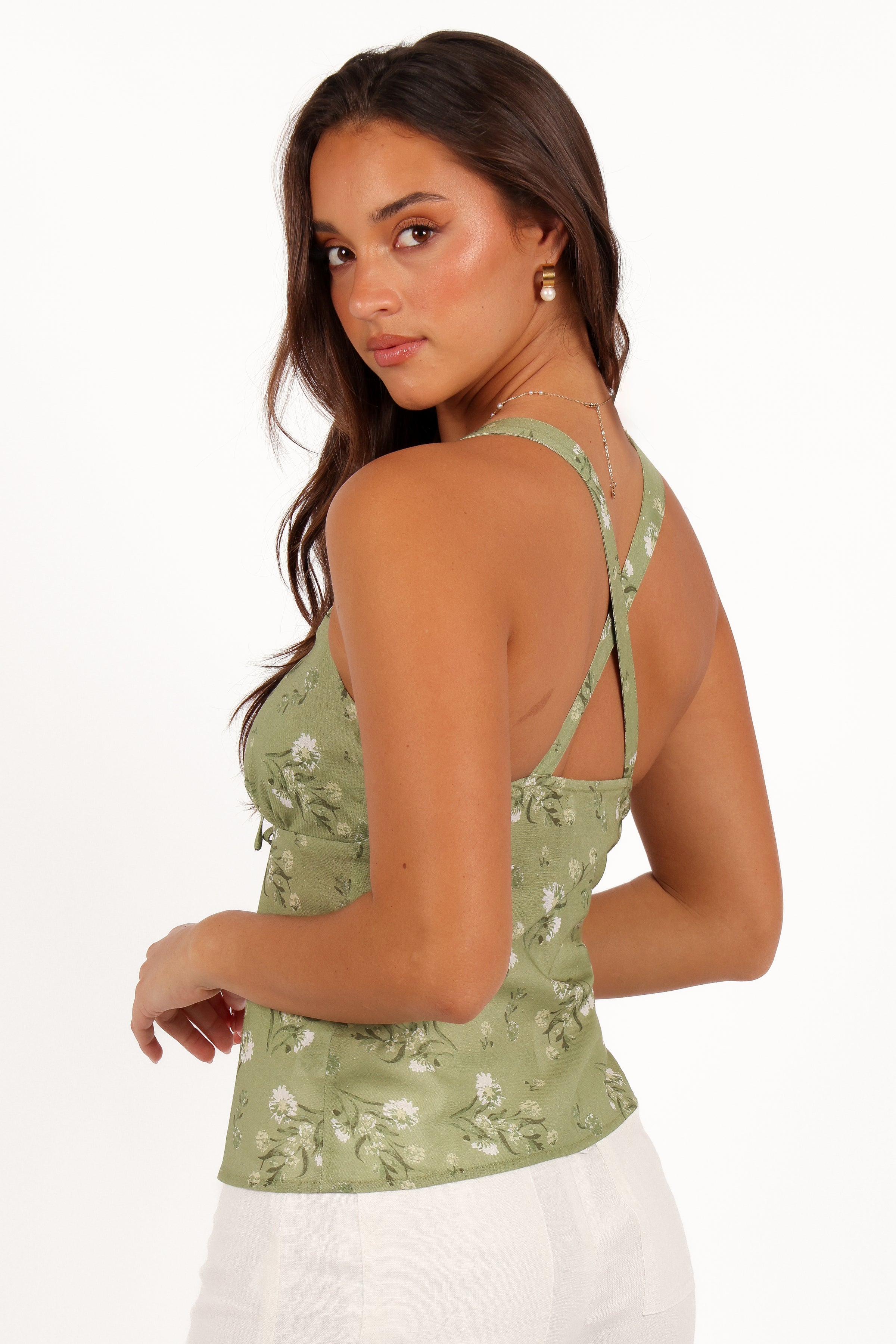 TOPS Juliette Top - Sage Botanica