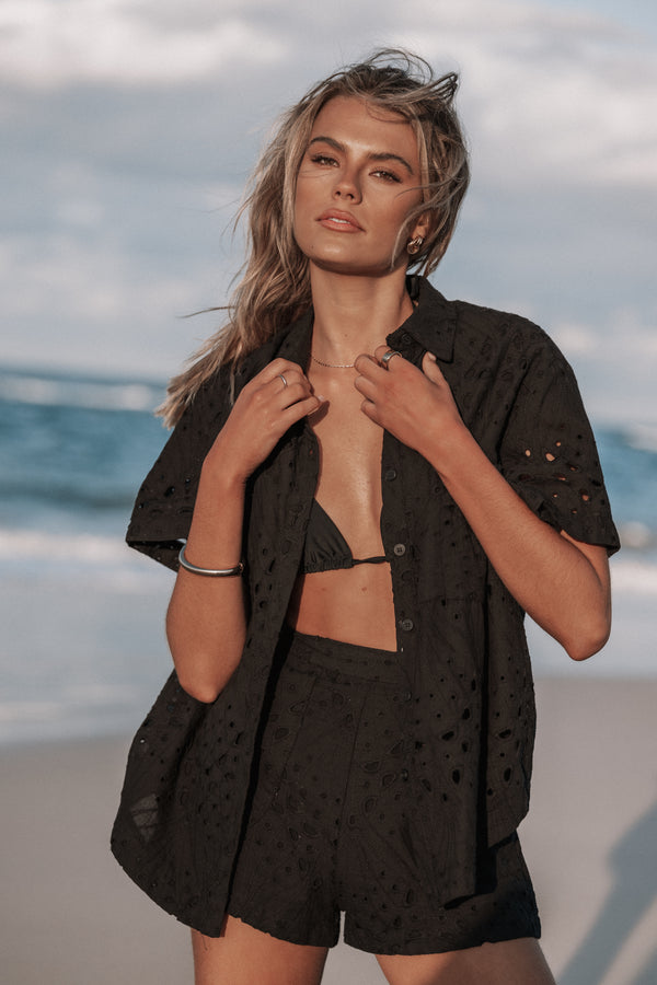 TOPS Kamala Shirt - Black