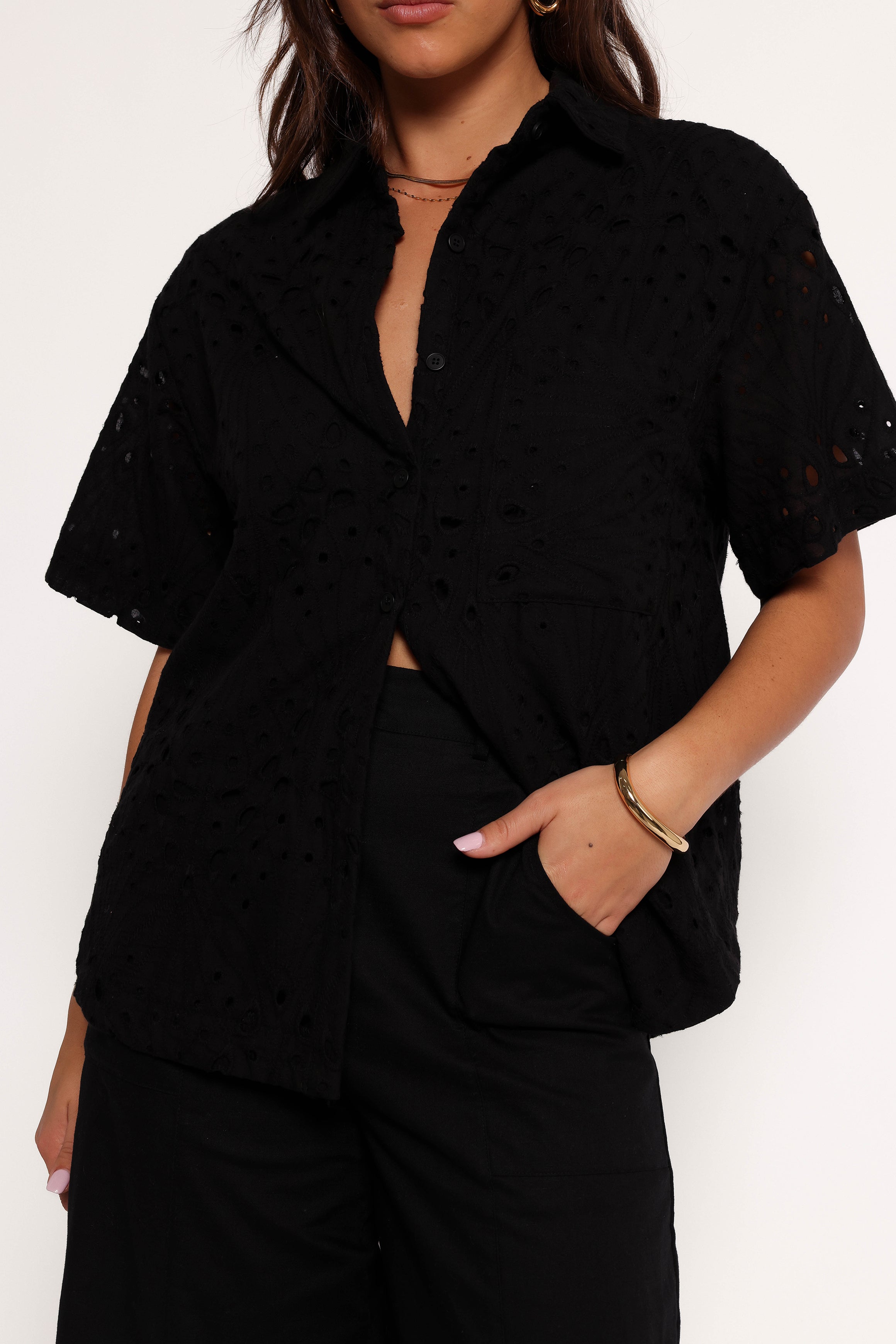 TOPS Kamala Shirt - Black