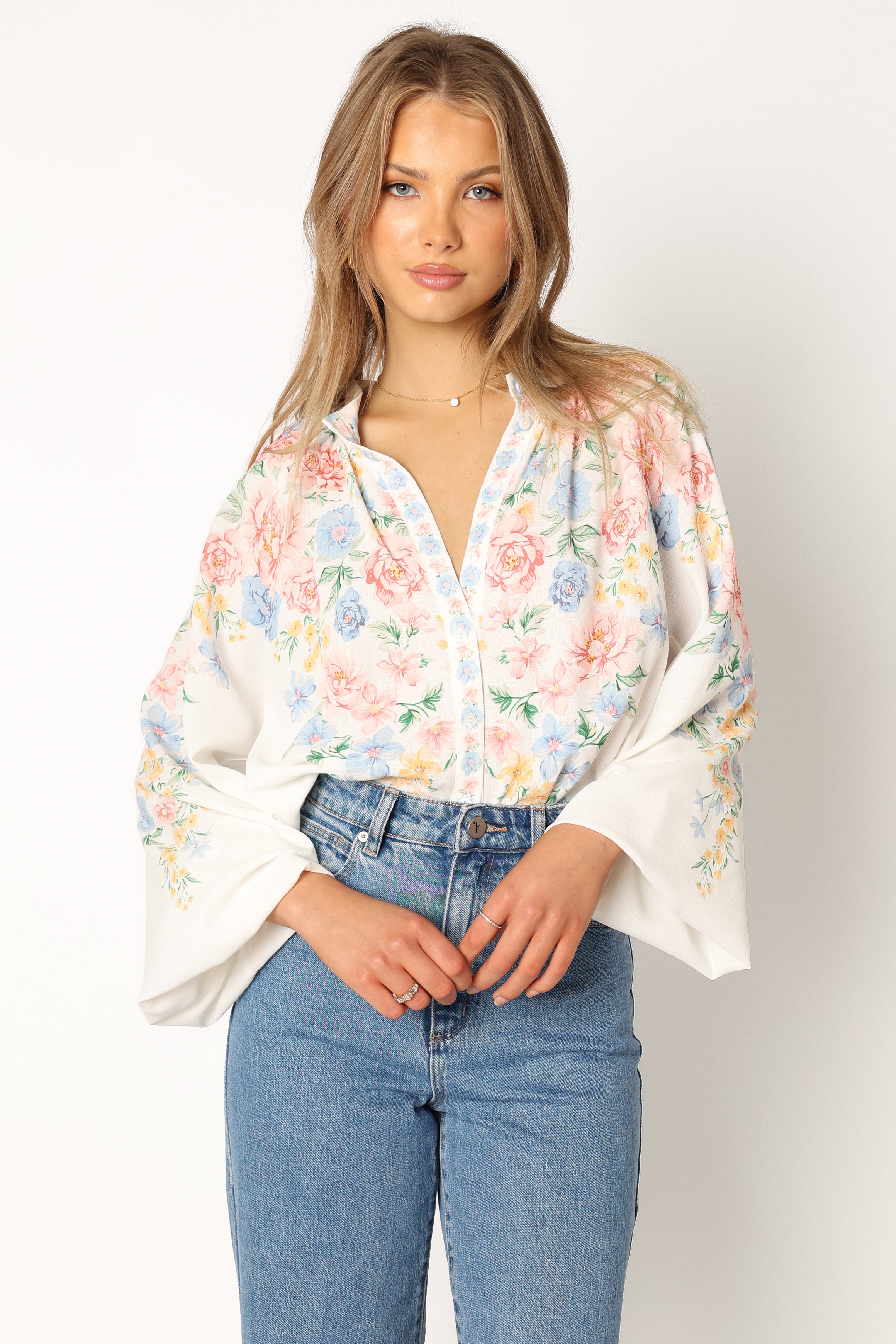 TOPS Kellie Blouse - Floral