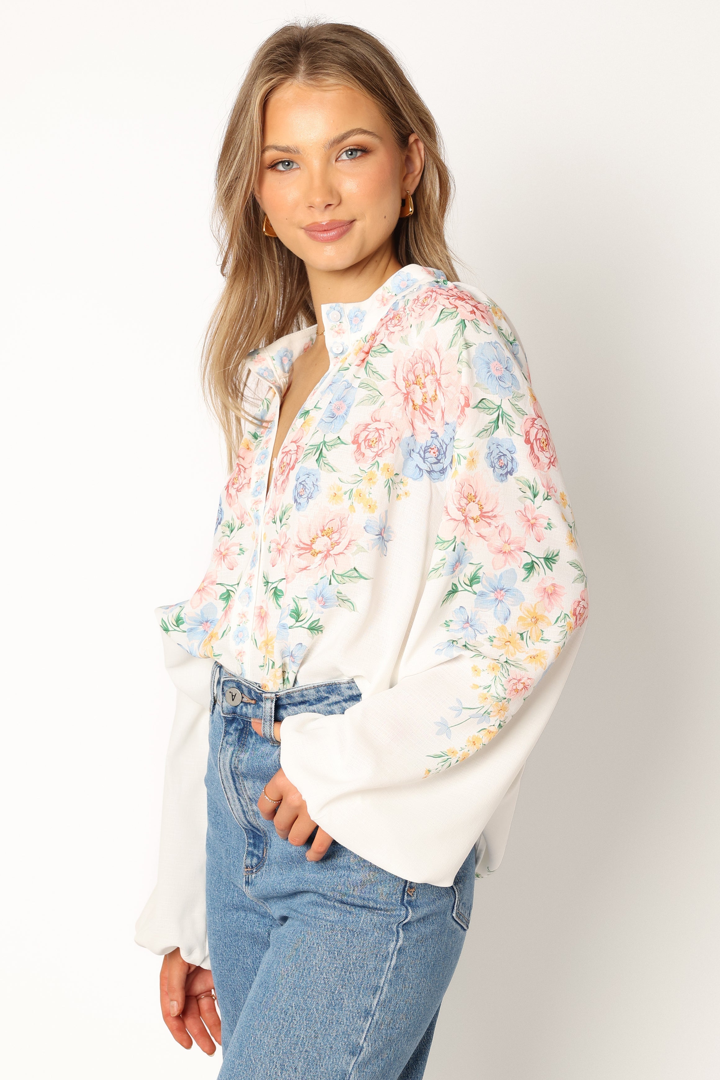 TOPS Kellie Blouse - Floral