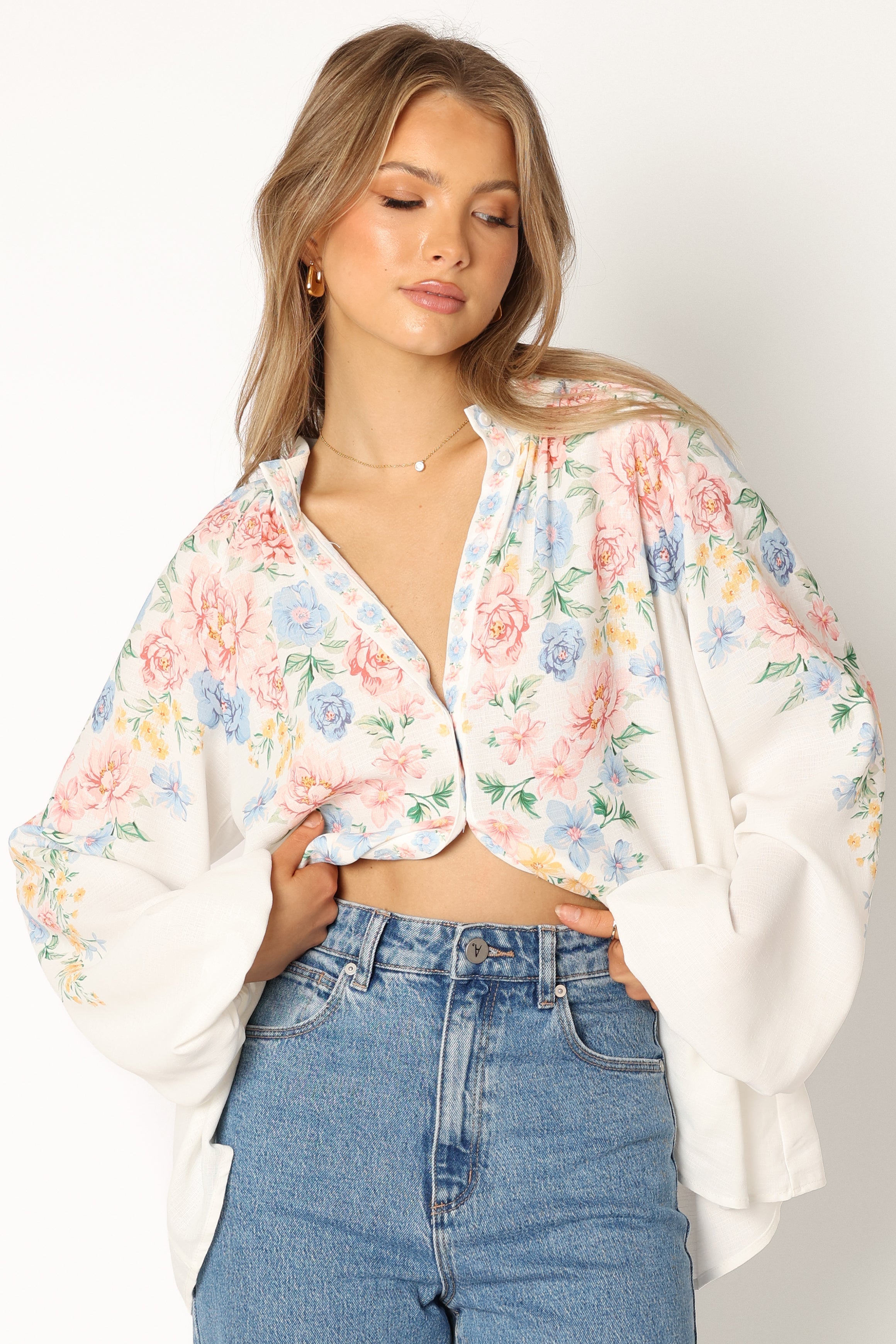 TOPS Kellie Blouse - Floral