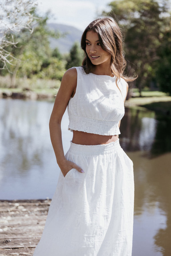 TOPS Kimora Top - White