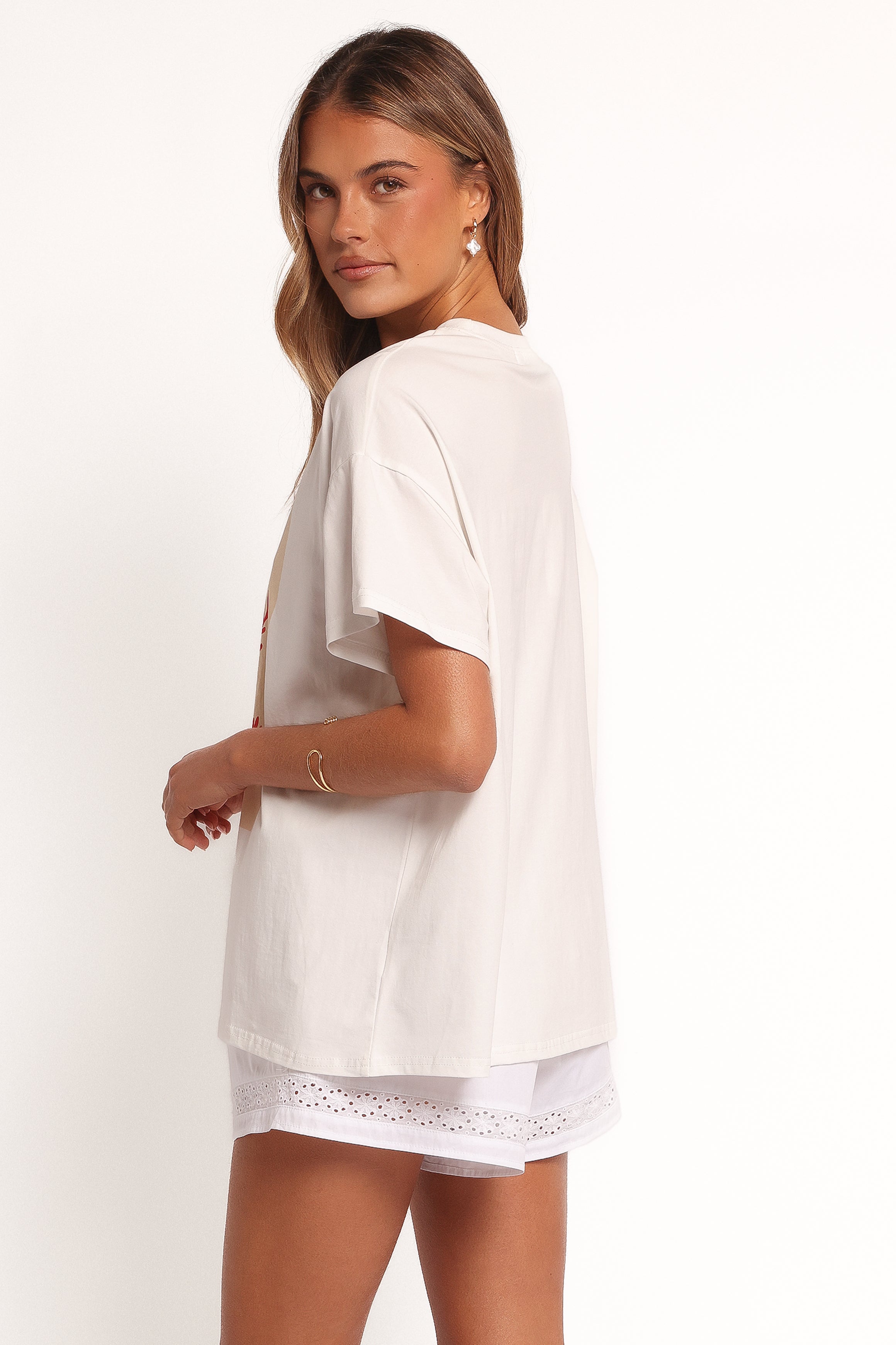 TOPS Krabi Beach Graphic Tee - White