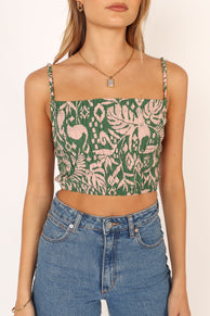 TOPS @Lani Top - Green