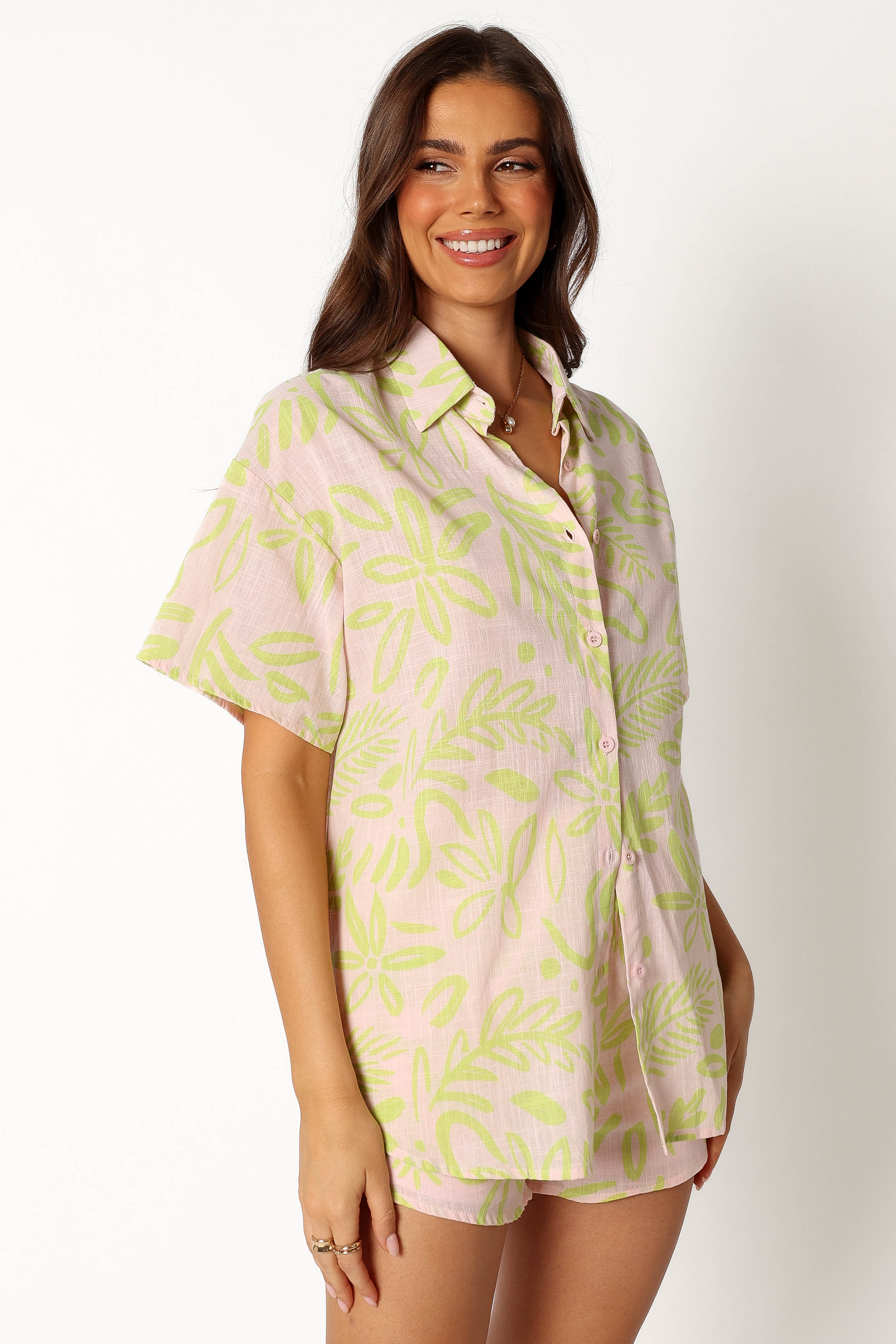 TOPS @Lee Short Sleeve Shirt - Citrus