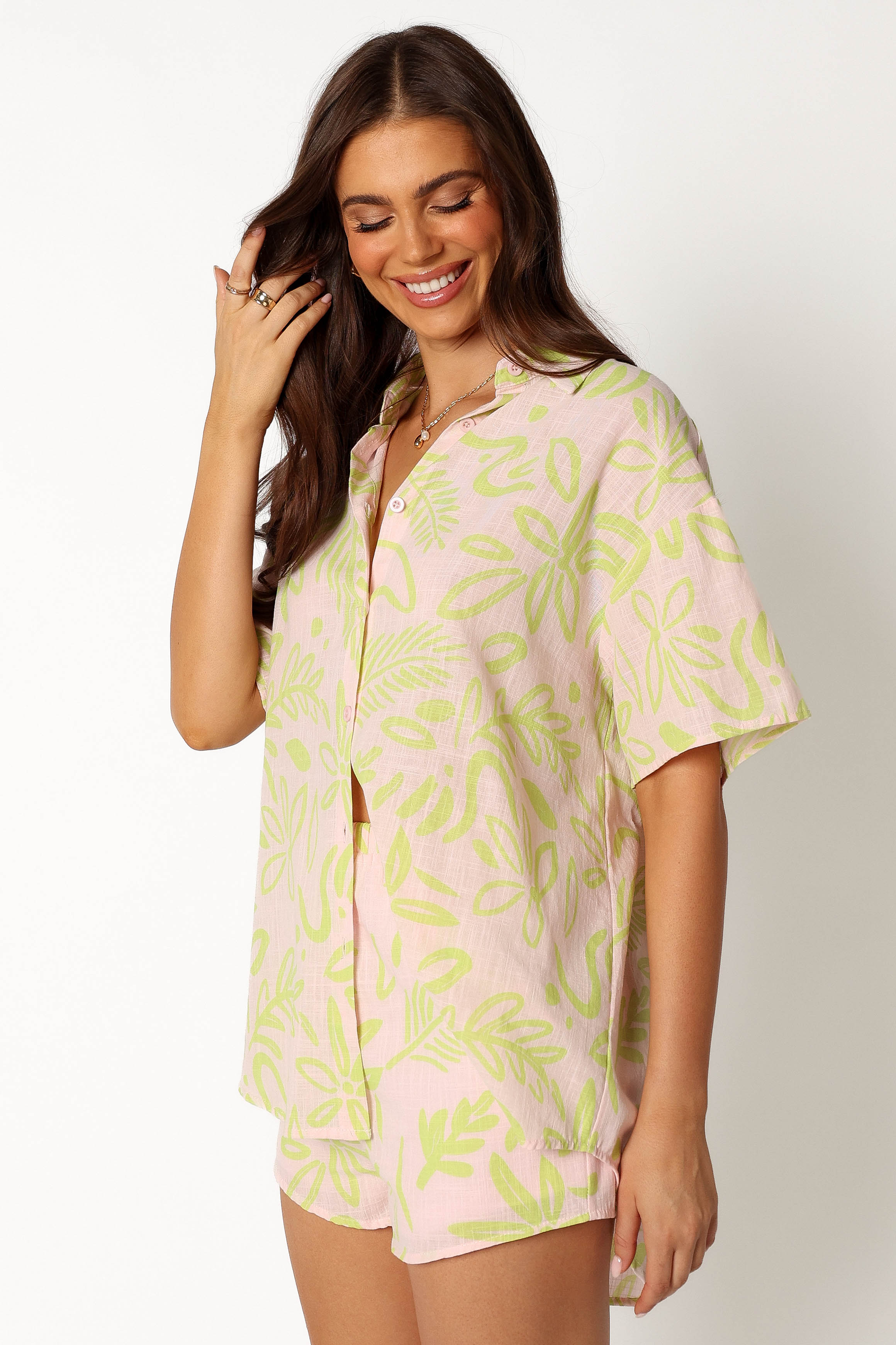 TOPS @Lee Short Sleeve Shirt - Citrus