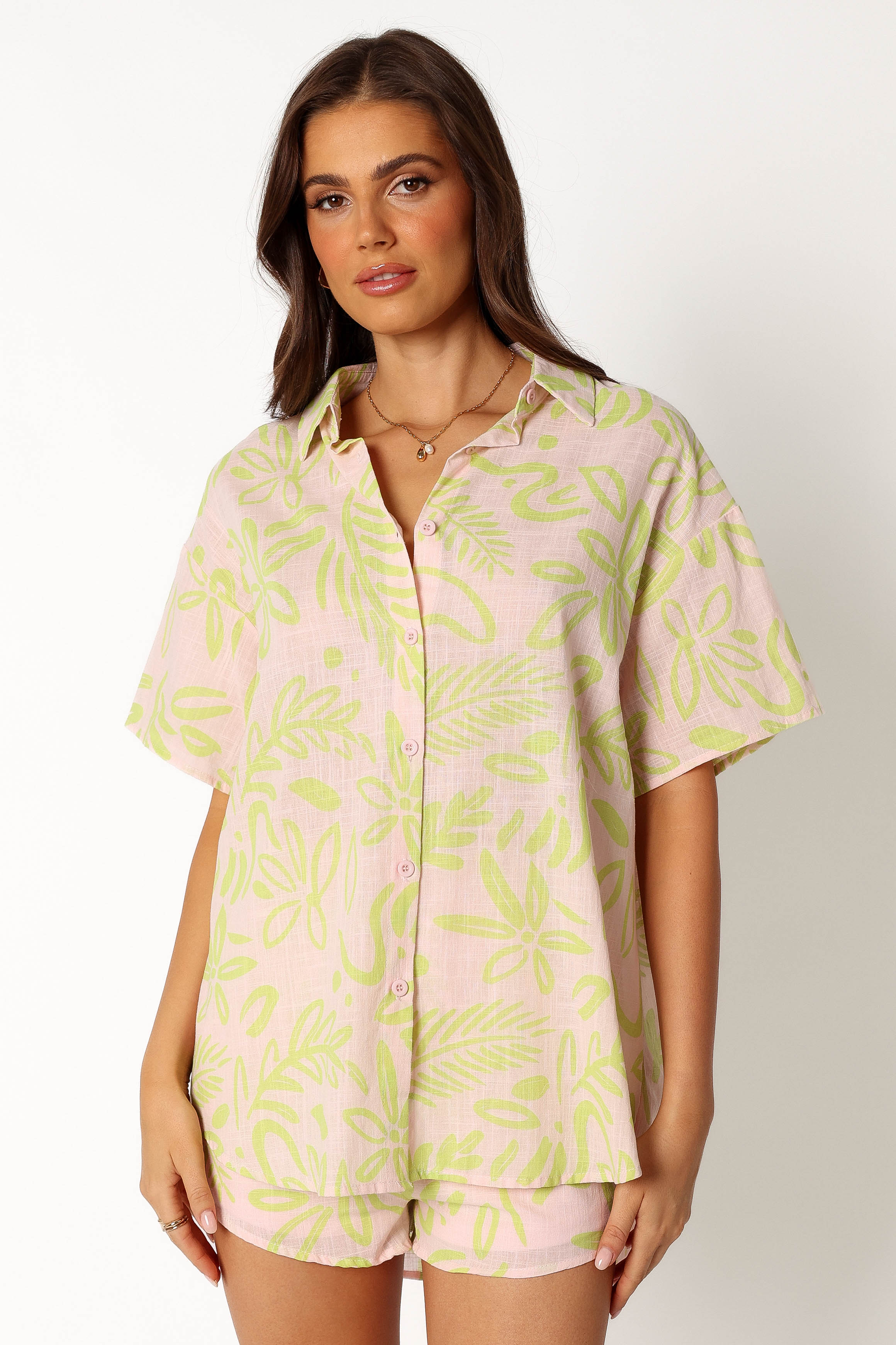 TOPS @Lee Short Sleeve Shirt - Citrus