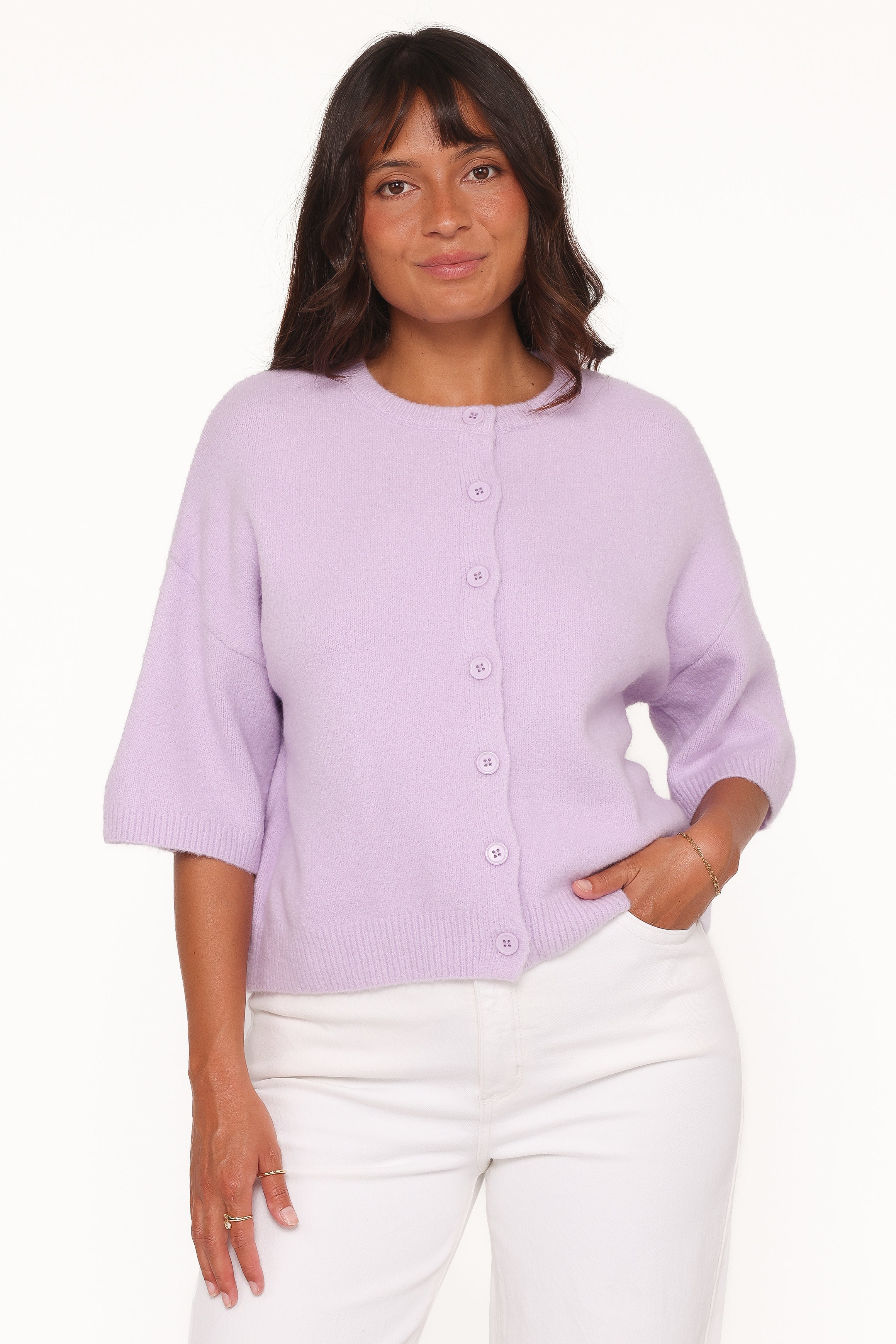TOPS Lilith Knit Top - Lilac