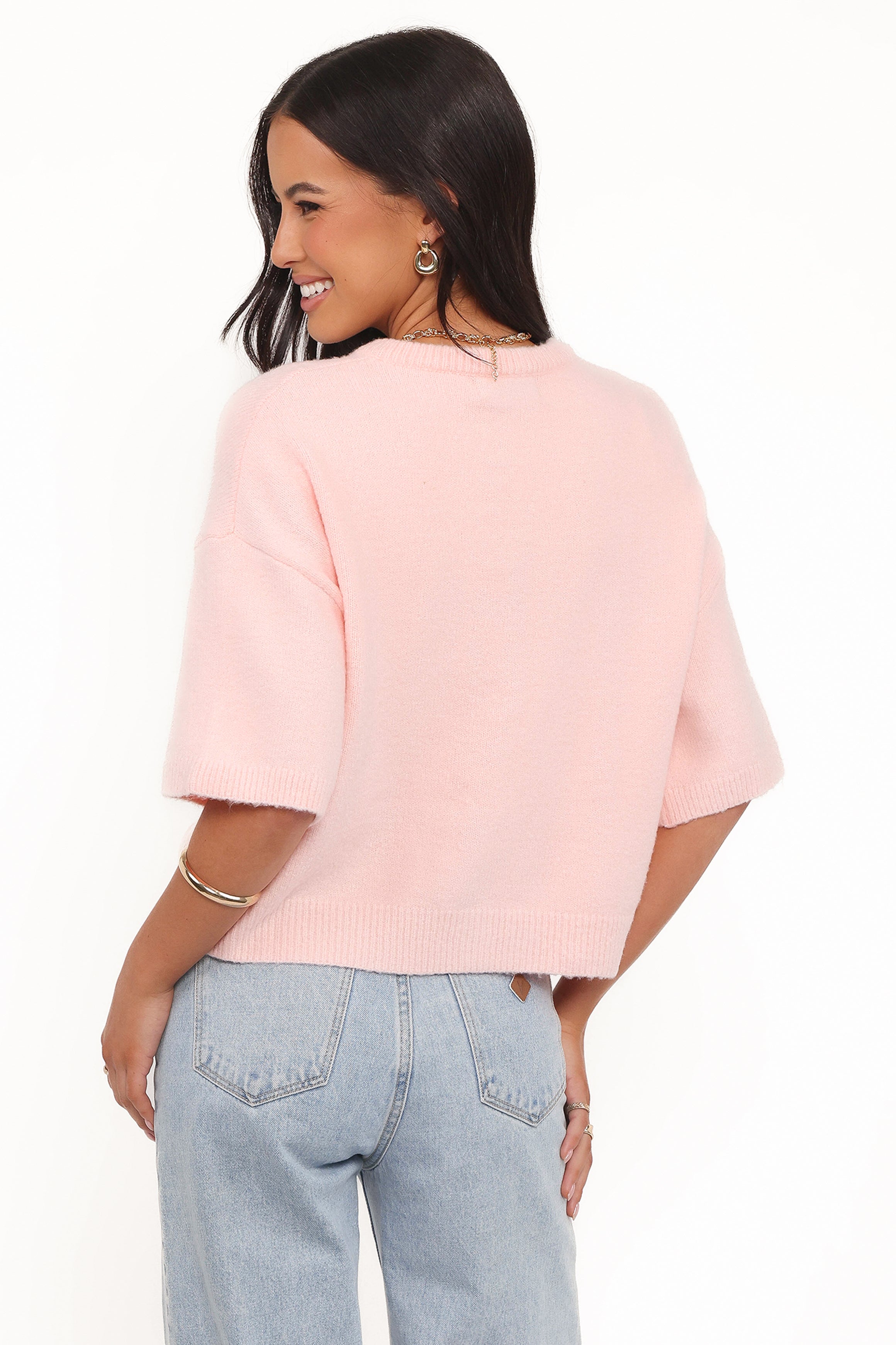 TOPS Lilith Knit Top - Pink