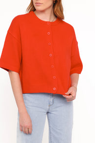 TOPS Lilith Knit Top - Red
