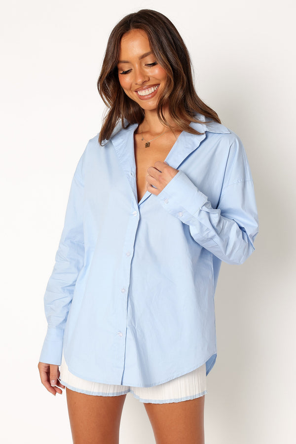 TOPS @Livv Shirt - Blue