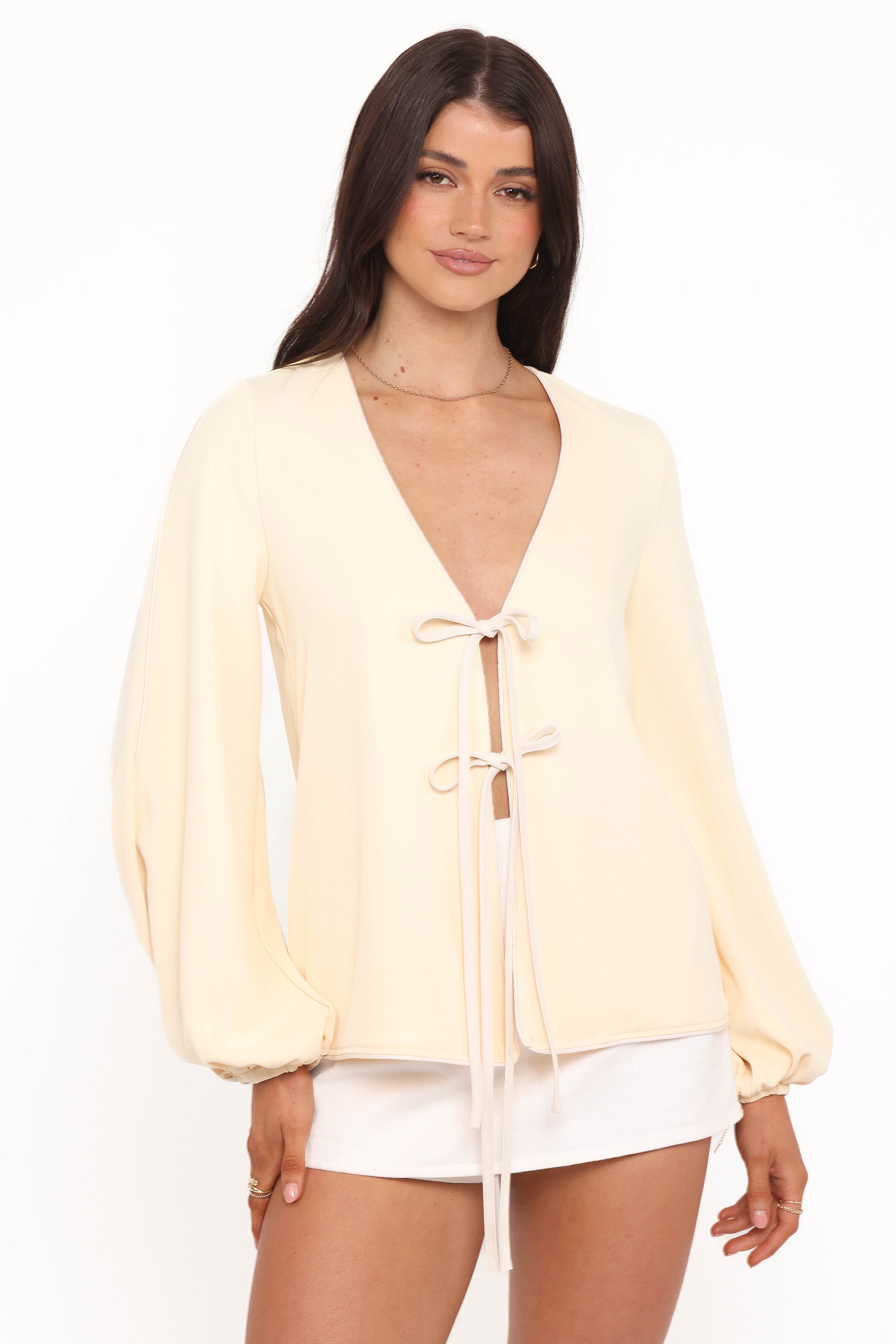 TOPS Lyns Top - Butter