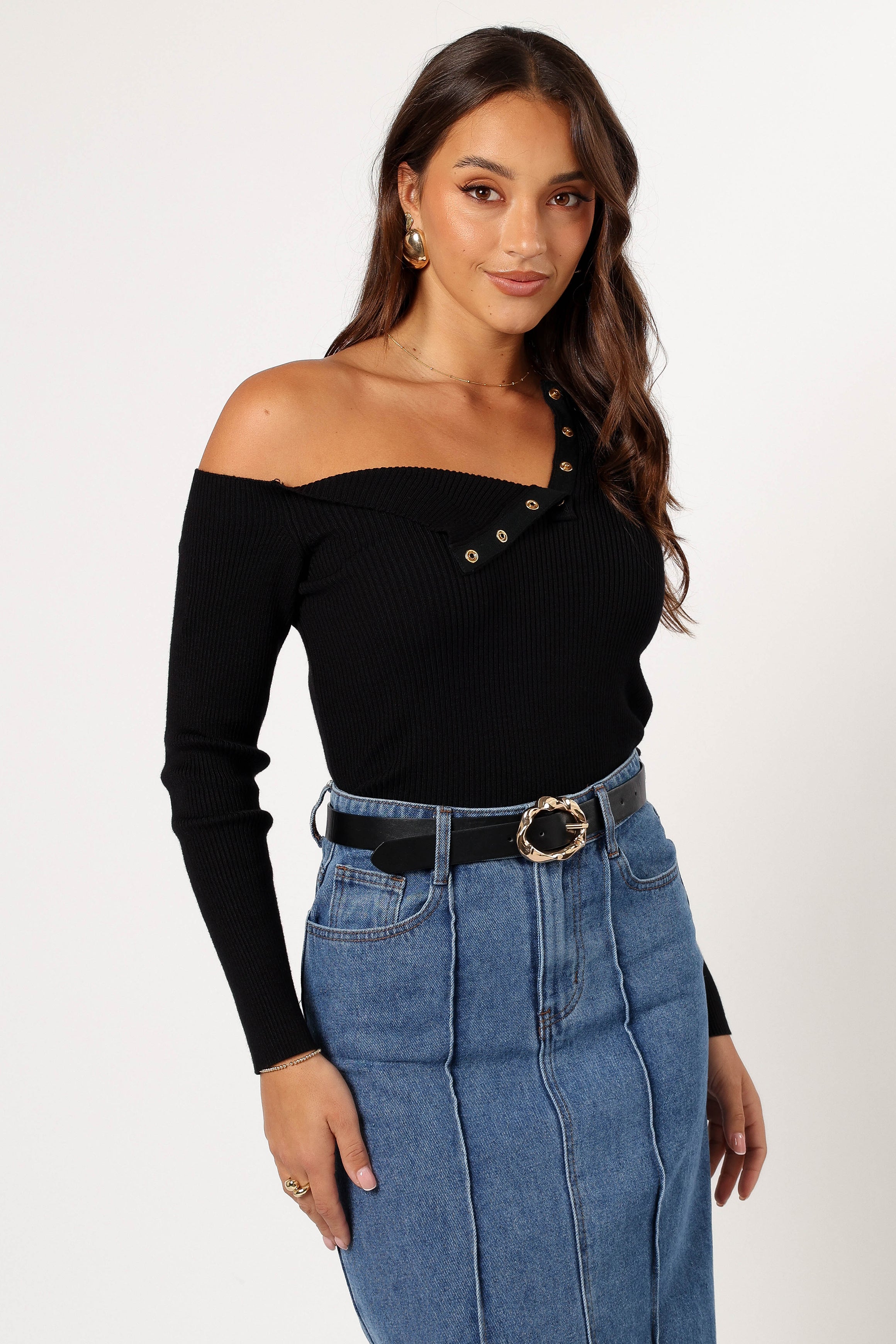 TOPS @Mable Top - Black