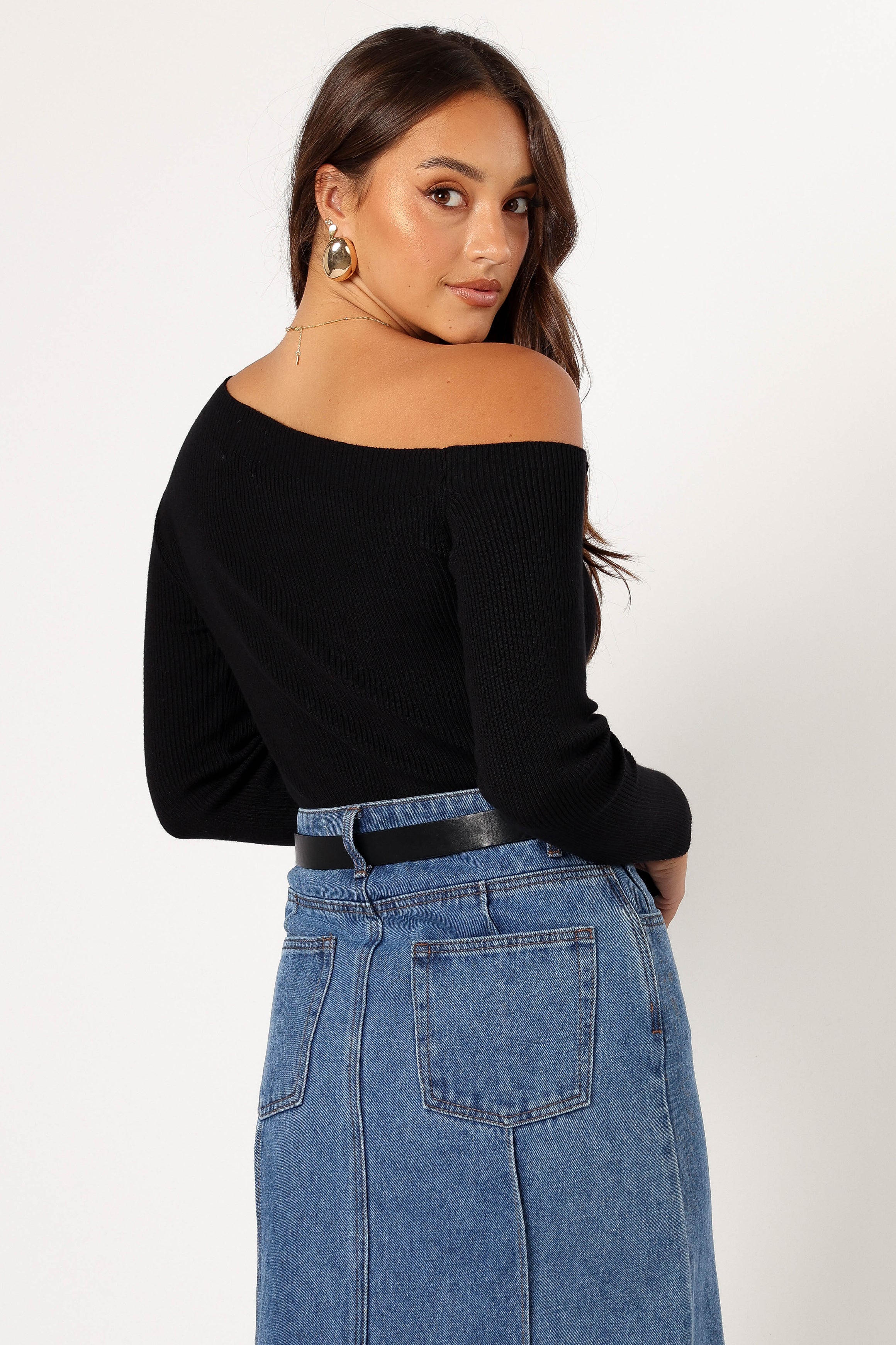 TOPS @Mable Top - Black