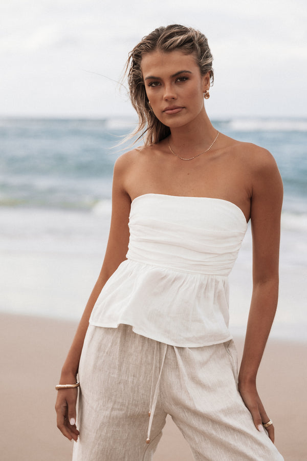 TOPS Maia Top - White