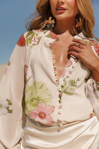 TOPS Marni Top - Native Flora