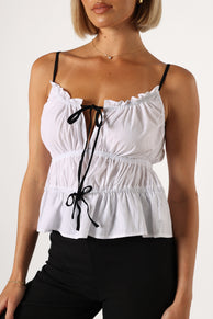 TOPS @Martina Top - White