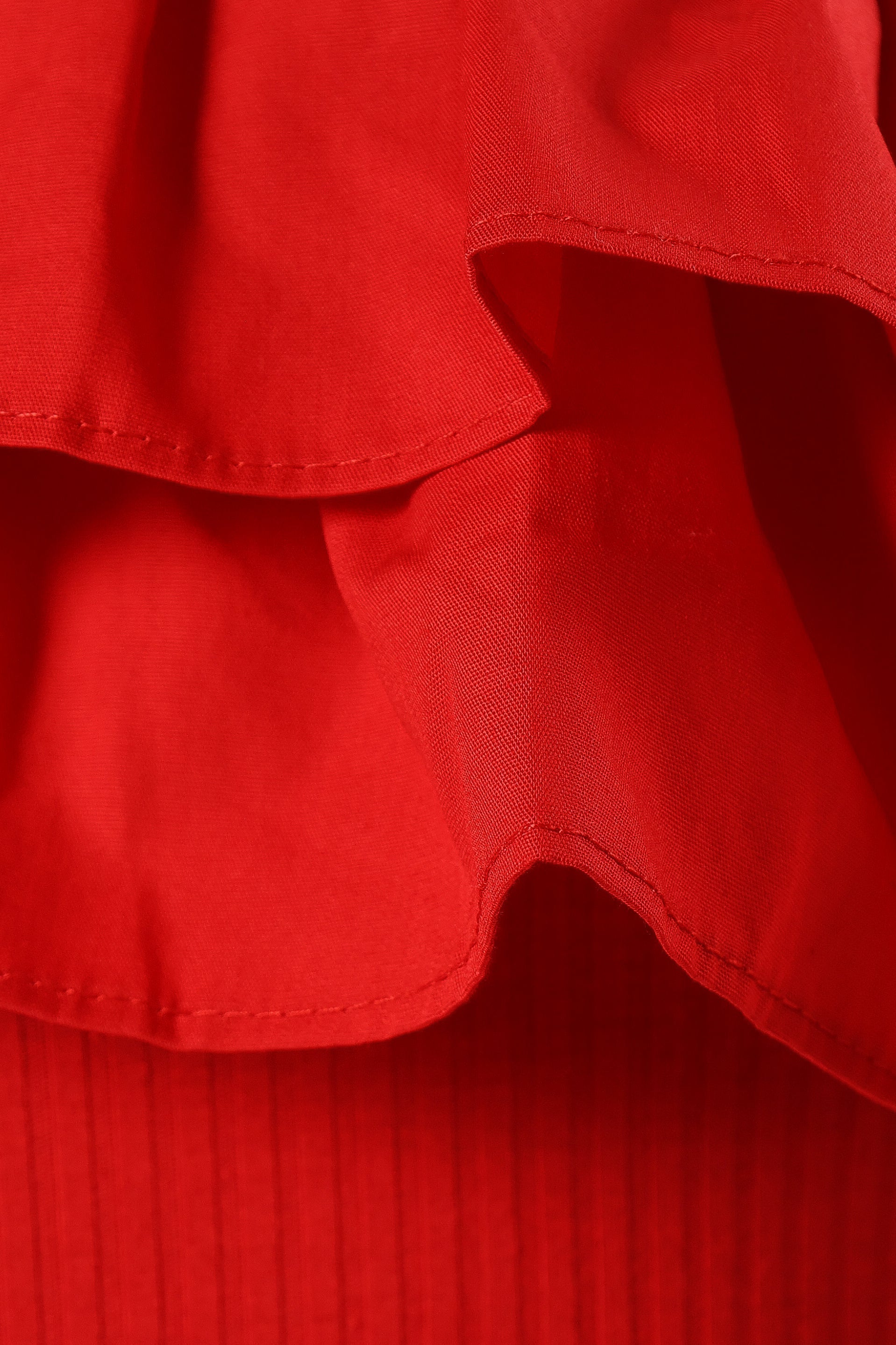 TOPS @Meena One Shoulder Bodysuit - Red