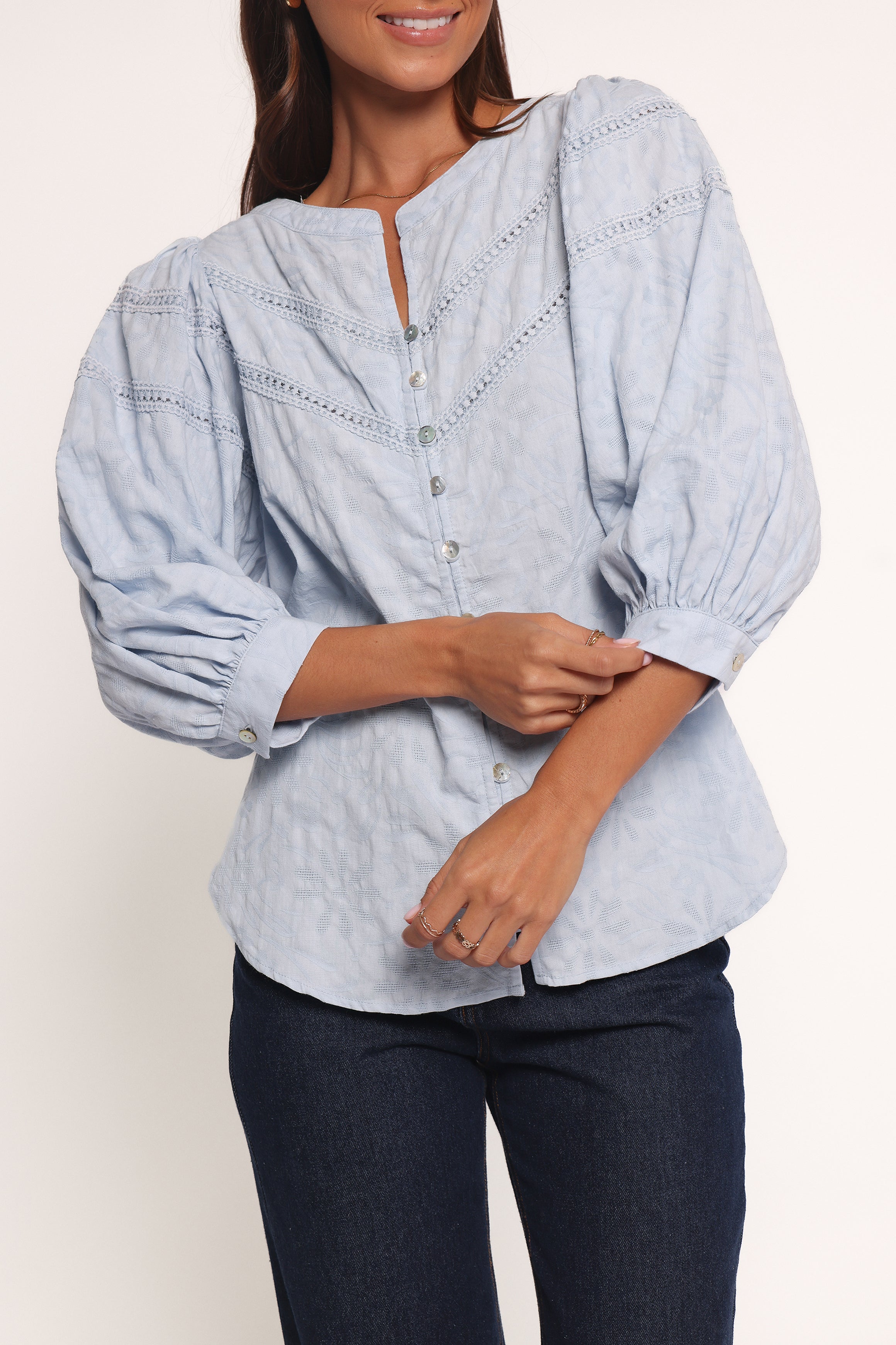 TOPS Merida Top - Blue