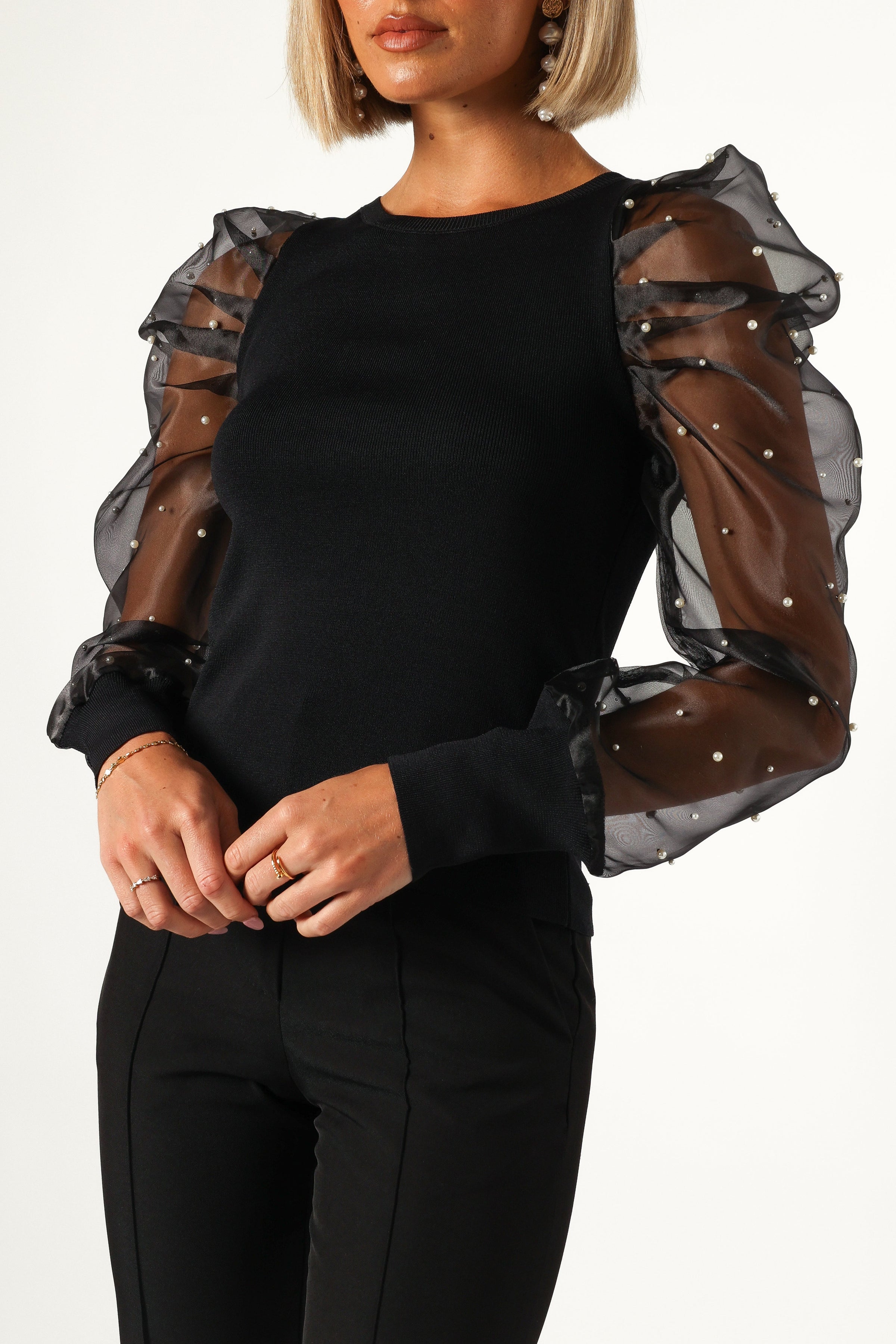 TOPS @Micha Top - Black