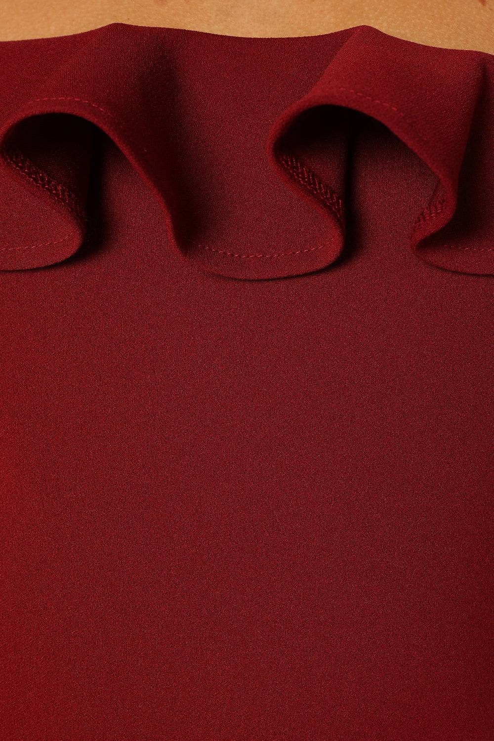 TOPS @Mikaela Bodysuit - Dark Red