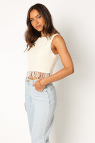 TOPS @Milana Top - Cream