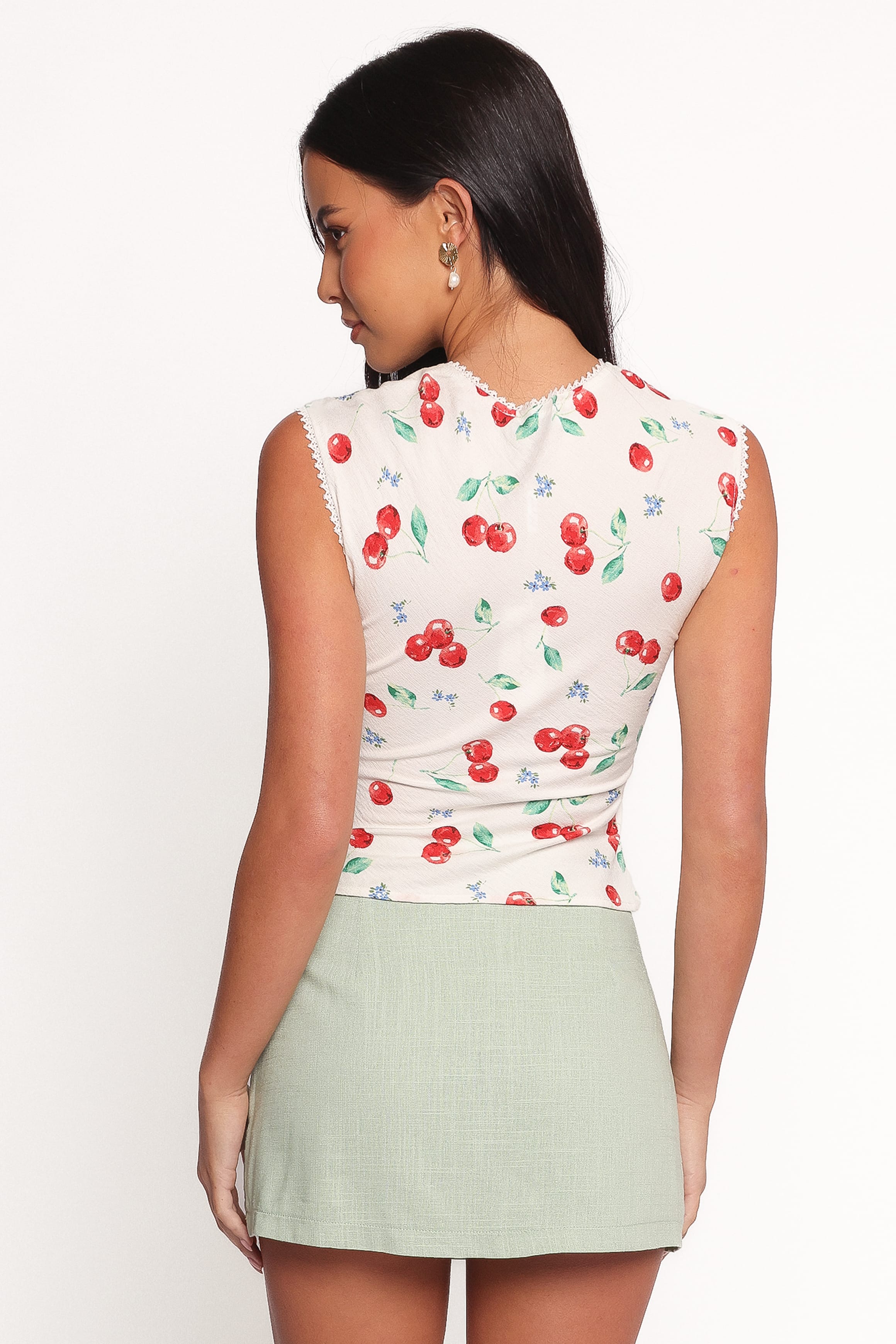 TOPS Morgan Top - Starlight Cherry