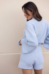 TOPS @Myna Knit Jumper - Blue