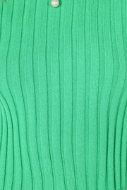 TOPS @Nila Knit Top - Green