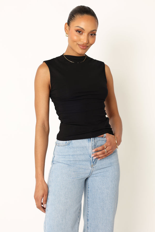 TOPS @Nissa Top - Black