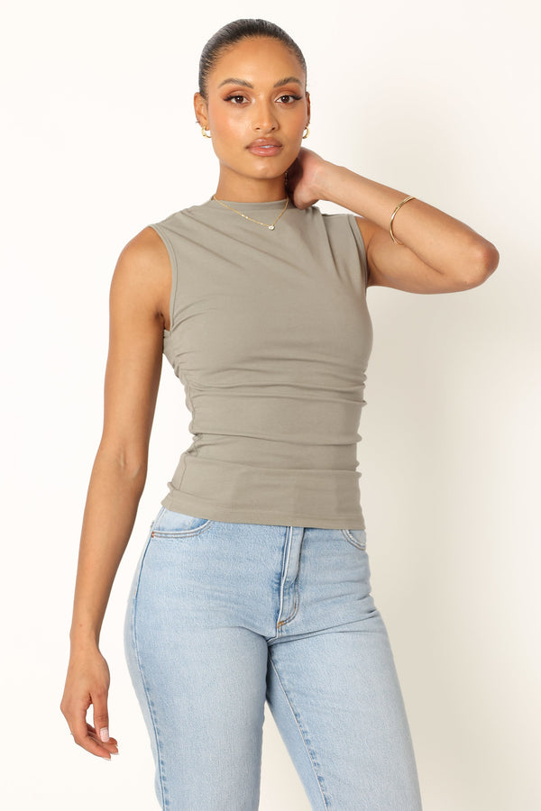 TOPS @Nissa Top - Olive