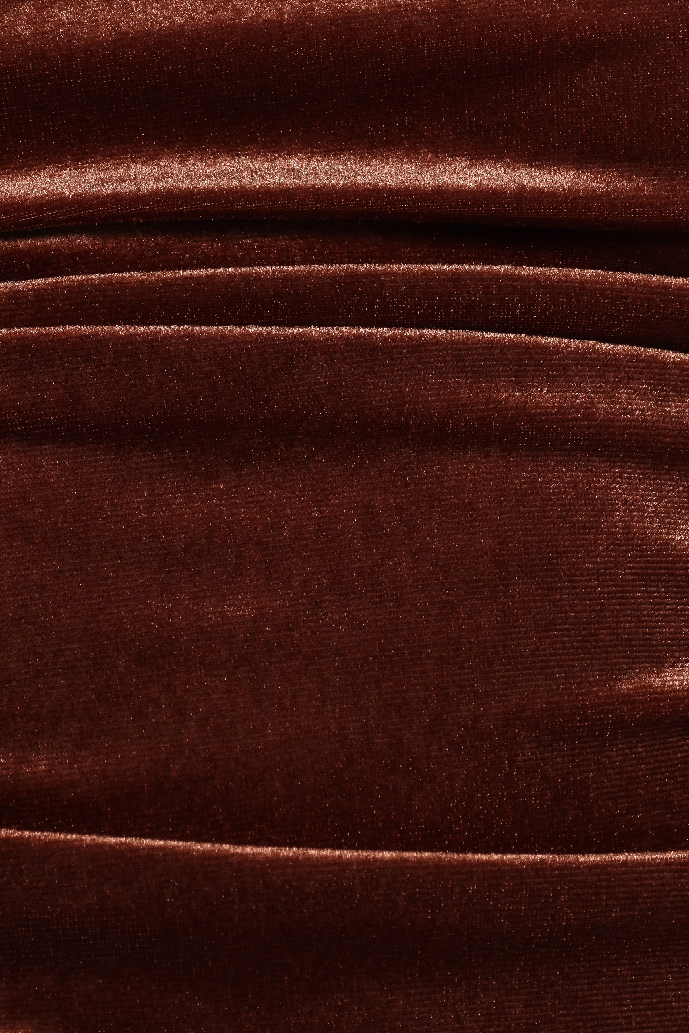 TOPS Nissa Velvet Top - Bronze
