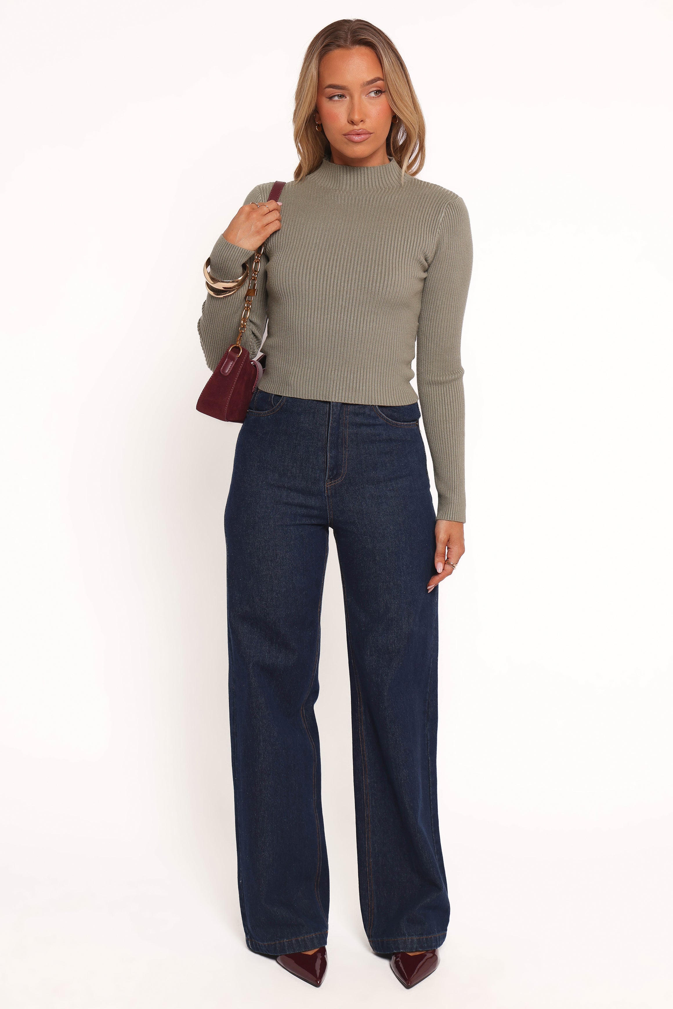 TOPS Paige Top - Olive