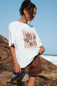 TOPS Par La Mer Tee - White