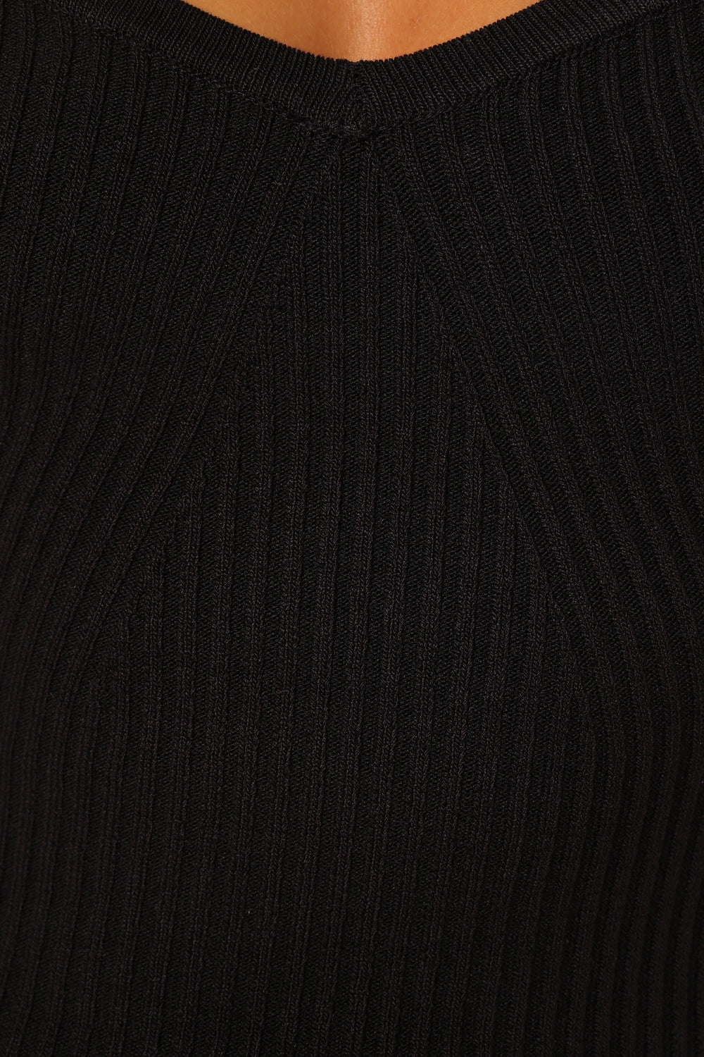 Pari Strapless Knit Top - Black - Petal & Pup
