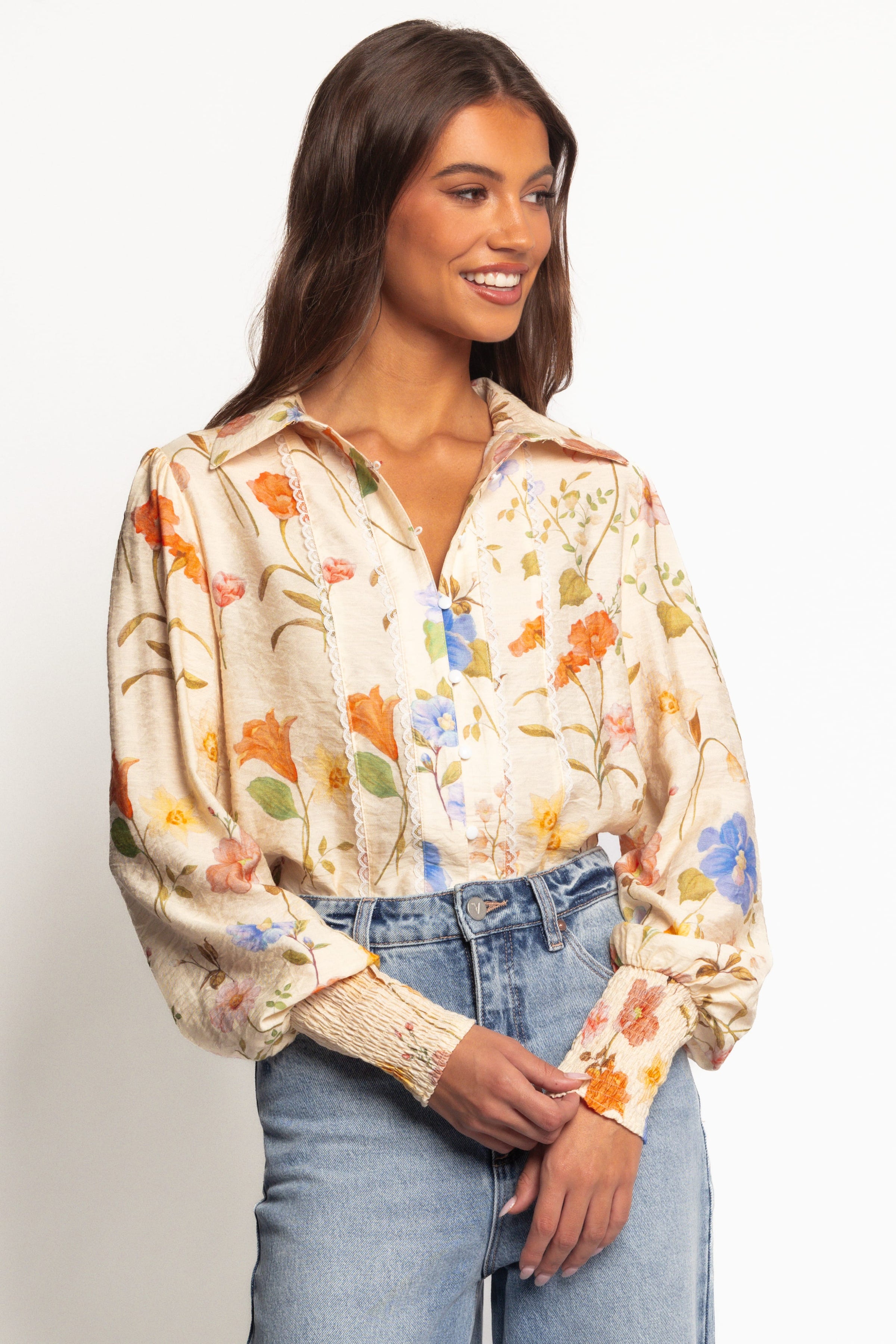 TOPS Parsons Blouse - Floral