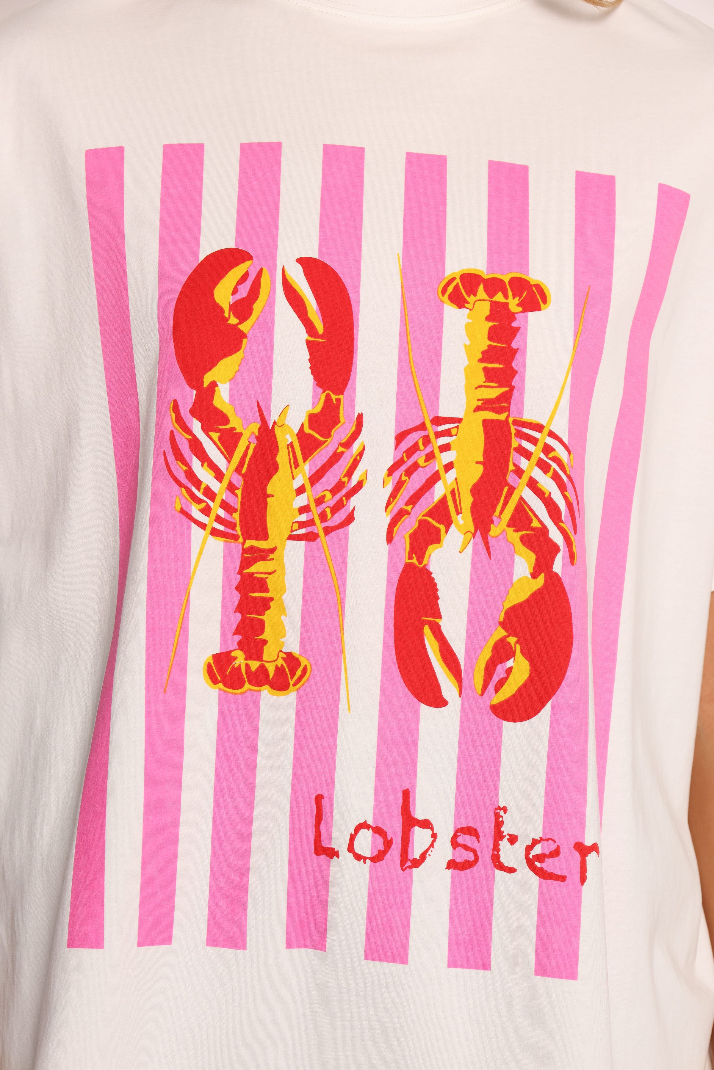 TOPS Portland Tee - Lobster Pink