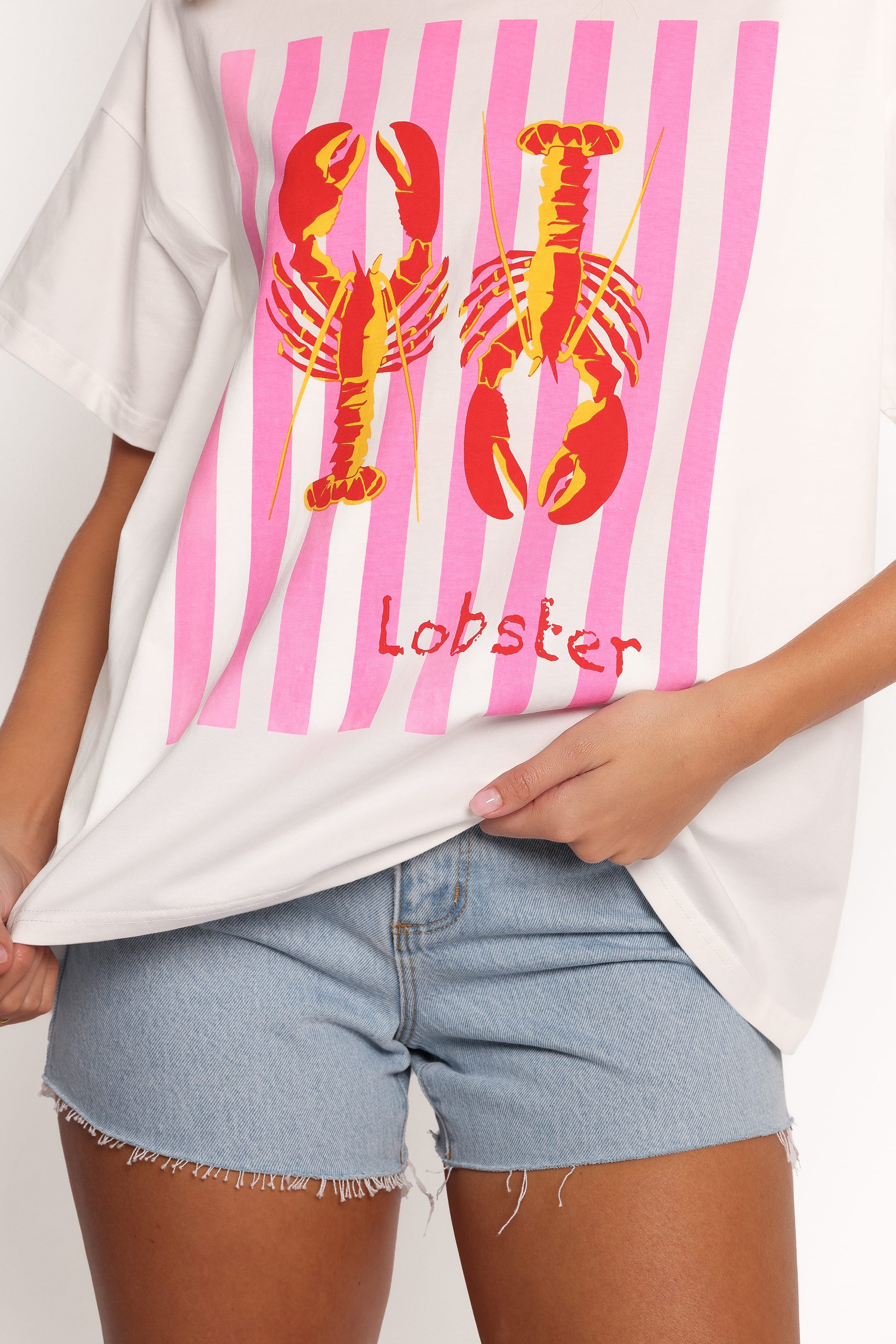 TOPS Portland Tee - Lobster Pink