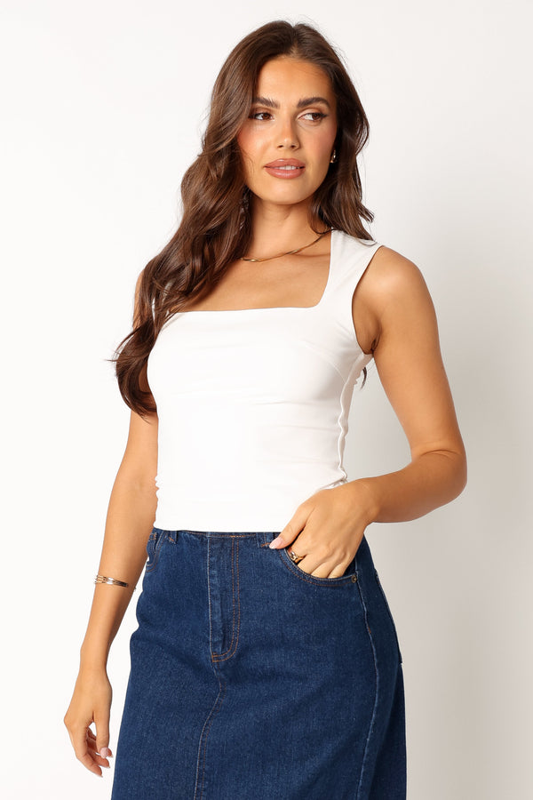 TOPS Reign Top - White