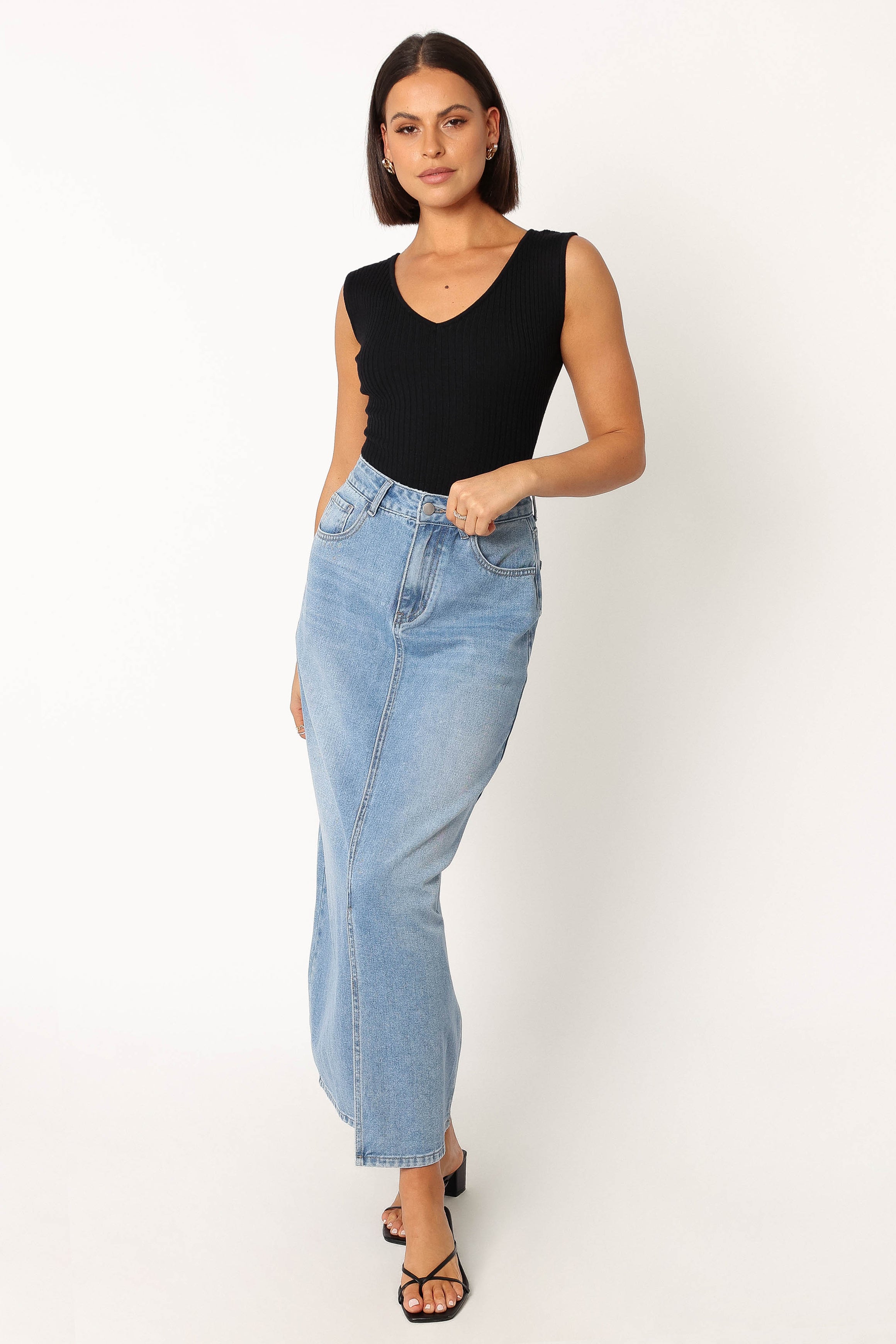 TOPS @Remi Bodysuit - Black