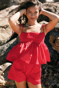 TOPS @Ricci Top - Red