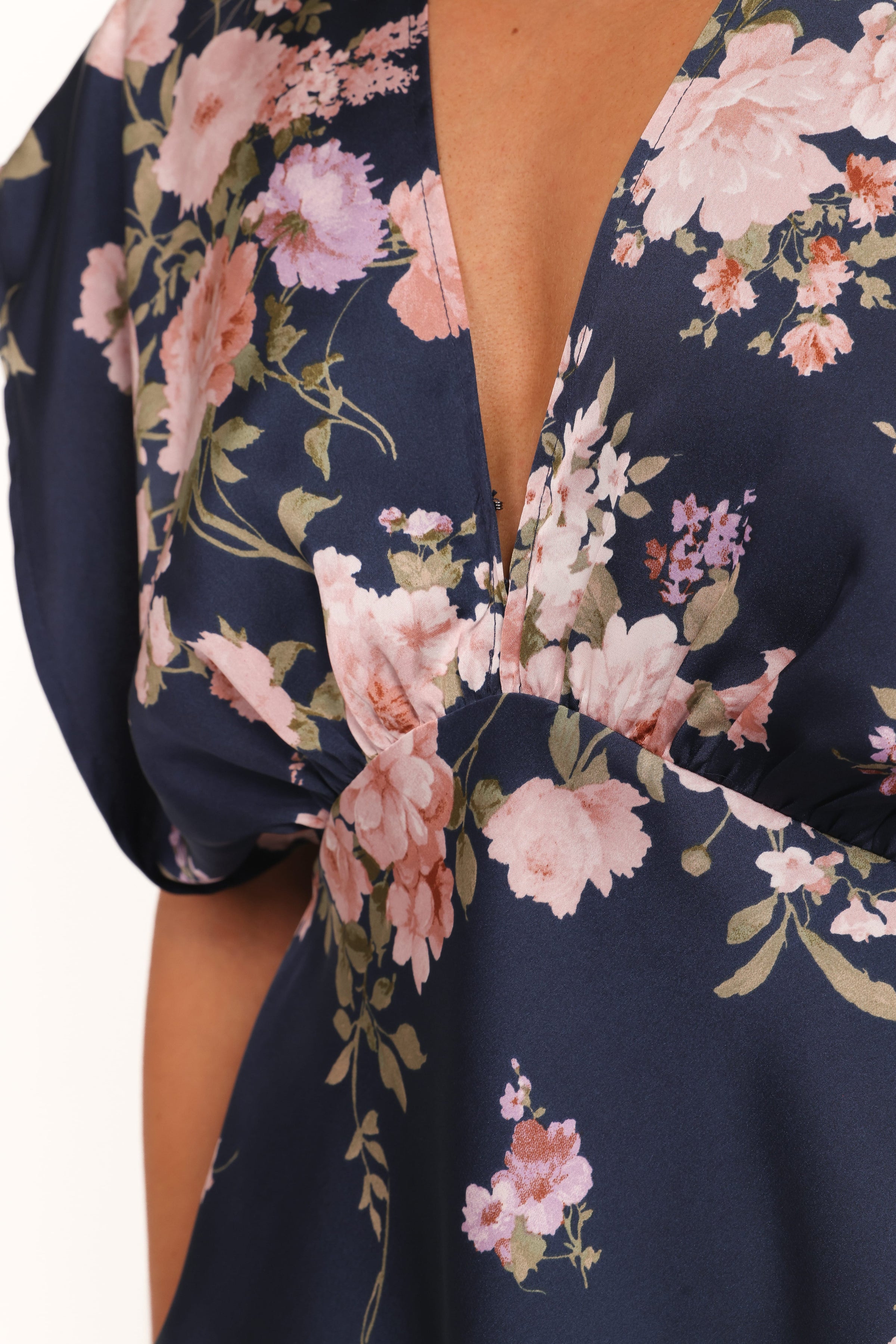 TOPS Ricki Top - Navy Floral